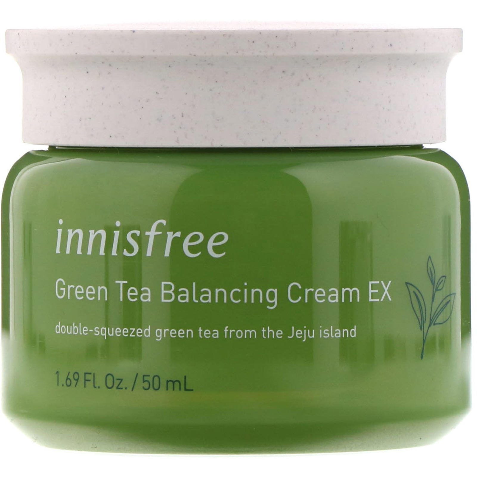 Innisfree, Green Tea Balancing Cream EX, 1.69 oz (50 ml)