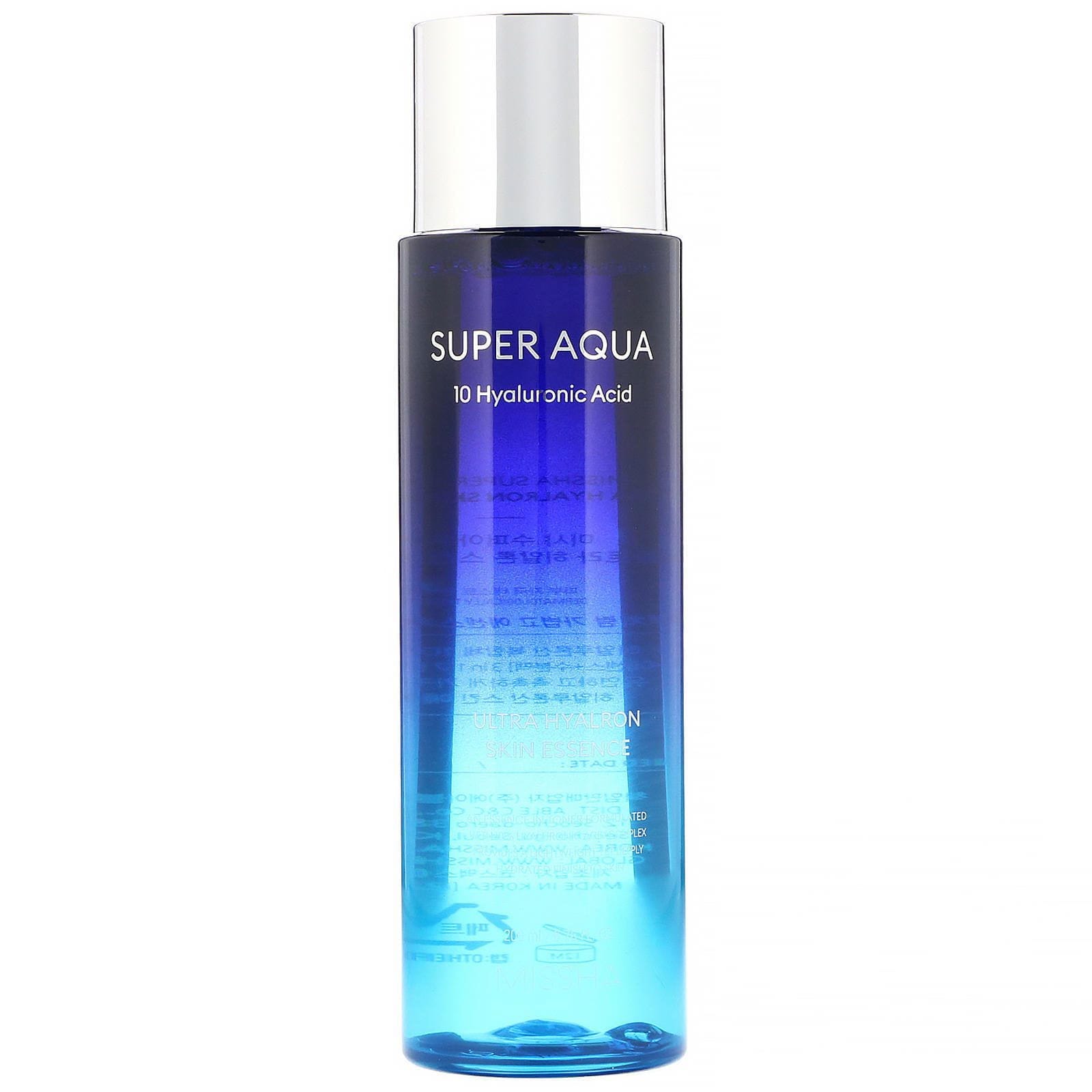 Missha, Super Aqua, esencia para la piel Ultra Hyalron, 200 ml (6,76 oz. líq.)