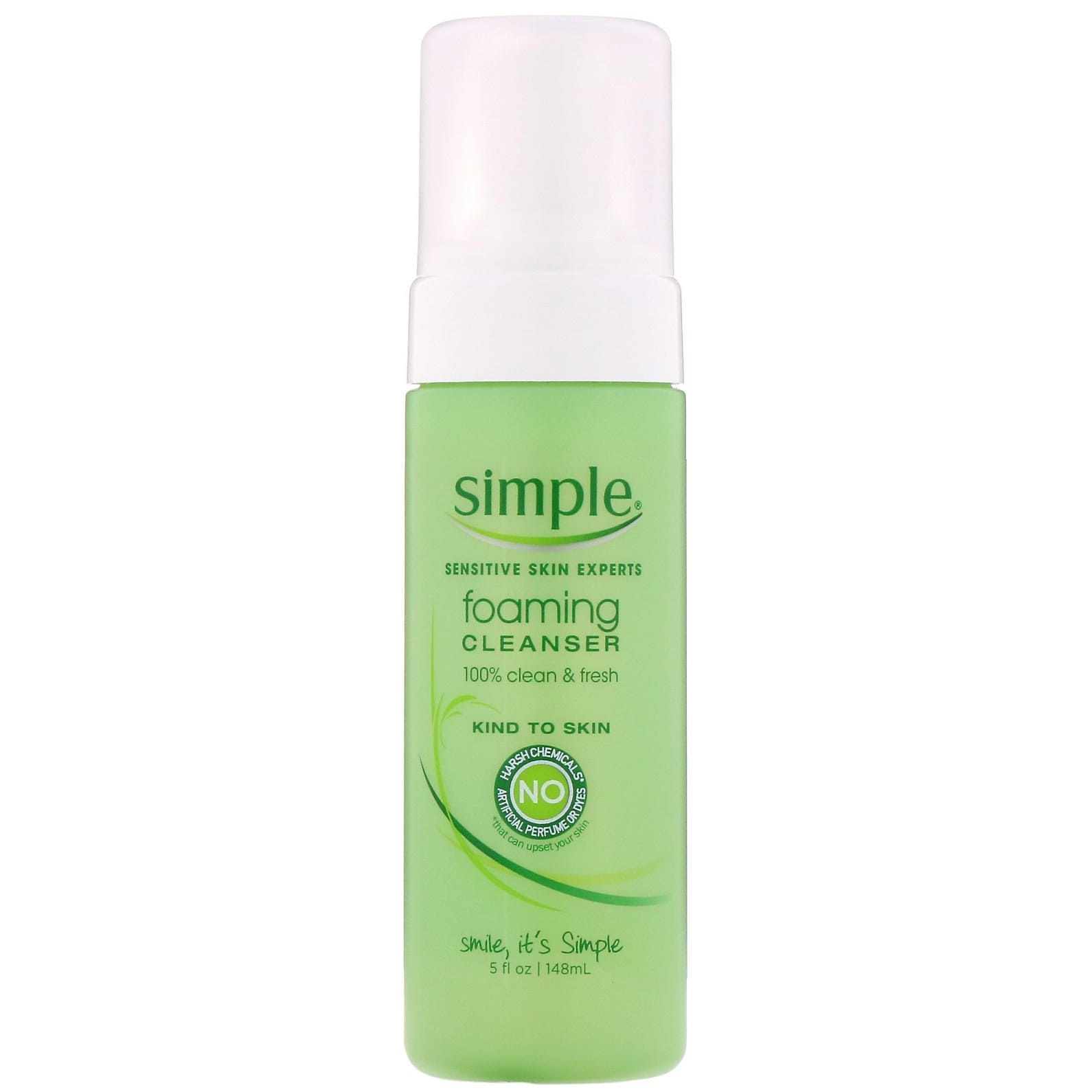 Simple Skincare, Espuma limpiadora, 148 ml (5 oz. líq.)