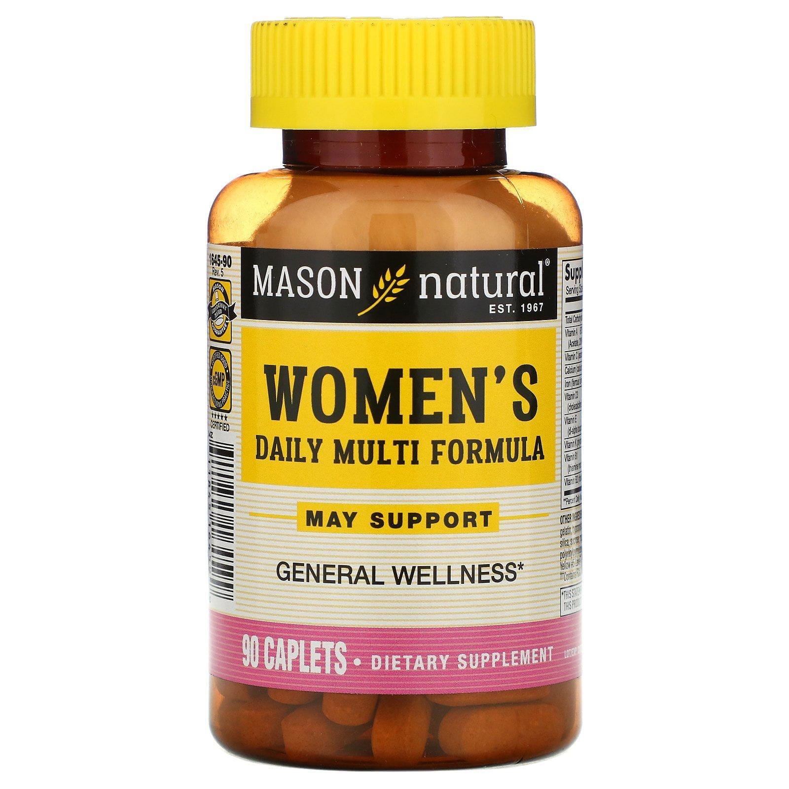 Mason Natural, Fórmula diaria para la mujer, 90 comprimidos