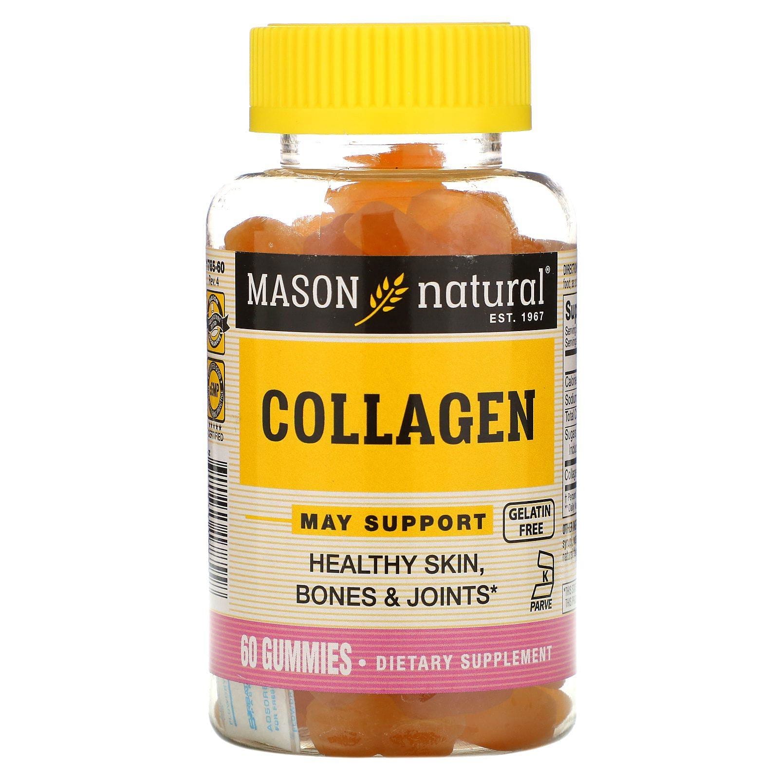 Mason Natural, Colágeno, 60 gomitas