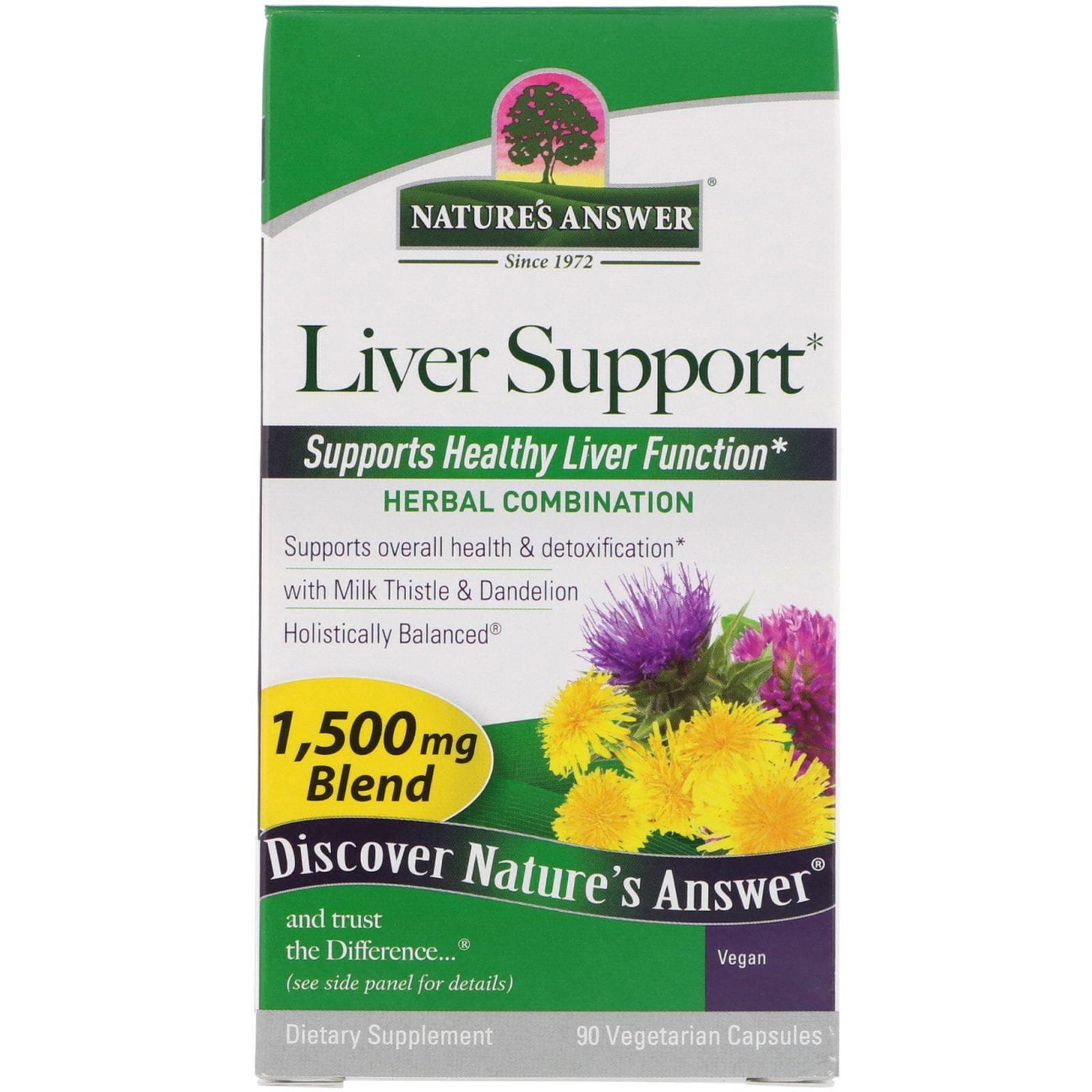 Nature's Answer, Soporte para el Hígado, 90 Cápsulas vegetarianas