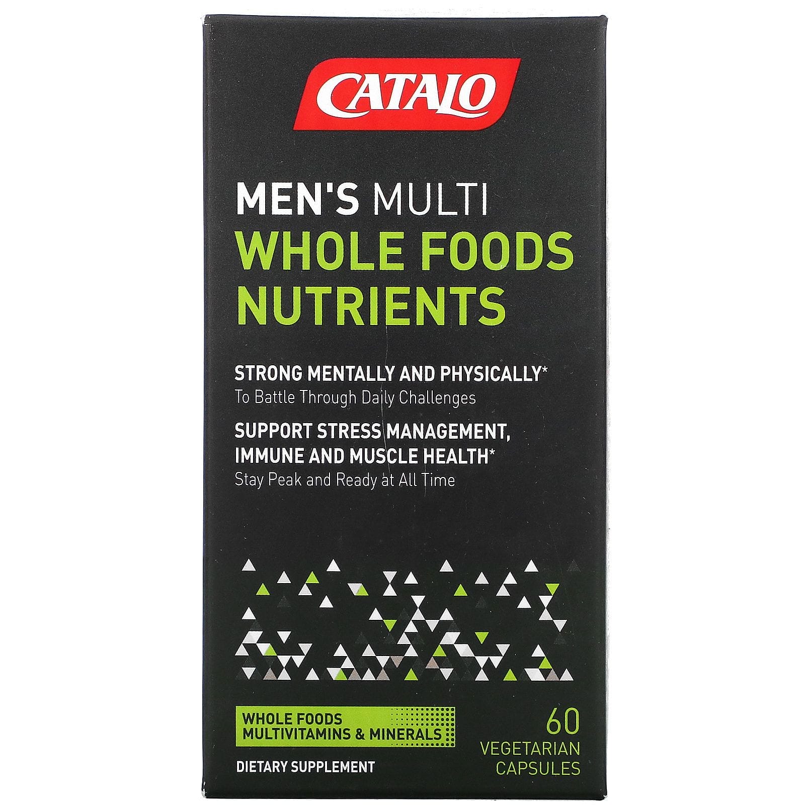 Catalo Naturals, Men's Multi, Whole Food Nutrients, 60 Vegetarian Capsules