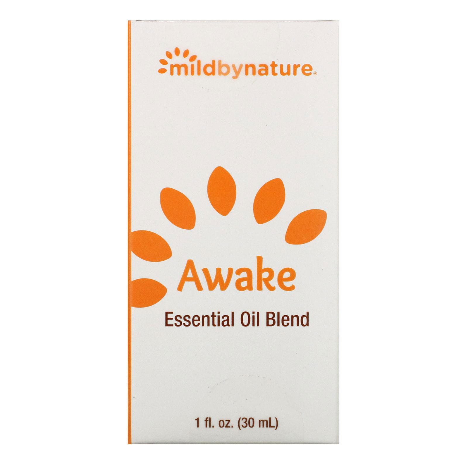 Mild By Nature, Awake, Mezcla de aceites esenciales, 1 oz