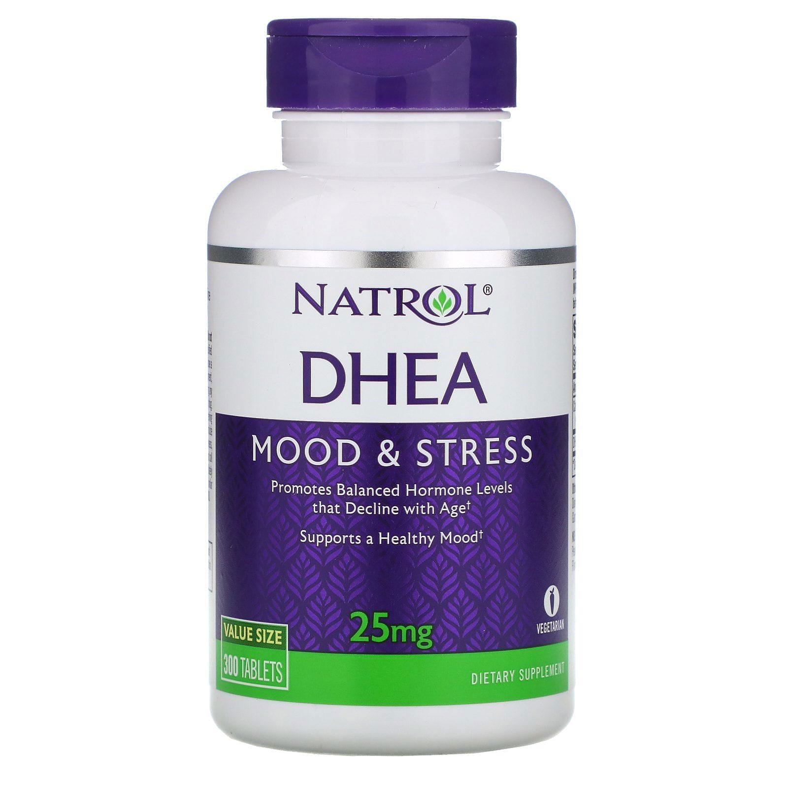 Natrol, DHEA, 25 mg, 300 comprimidos