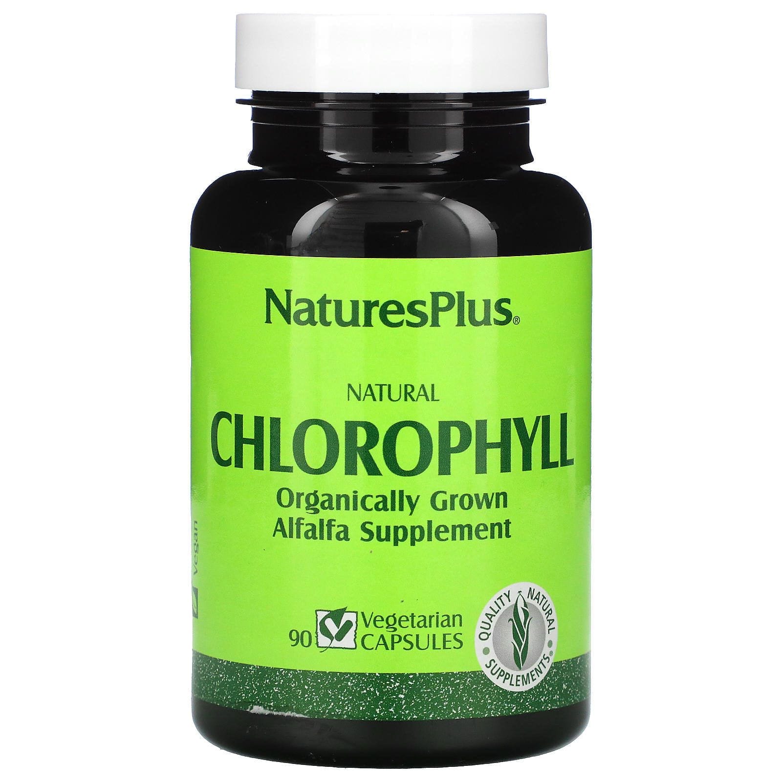 Nature's Plus, Natural Chlorophyll, 90 Cápsulas Vegetales