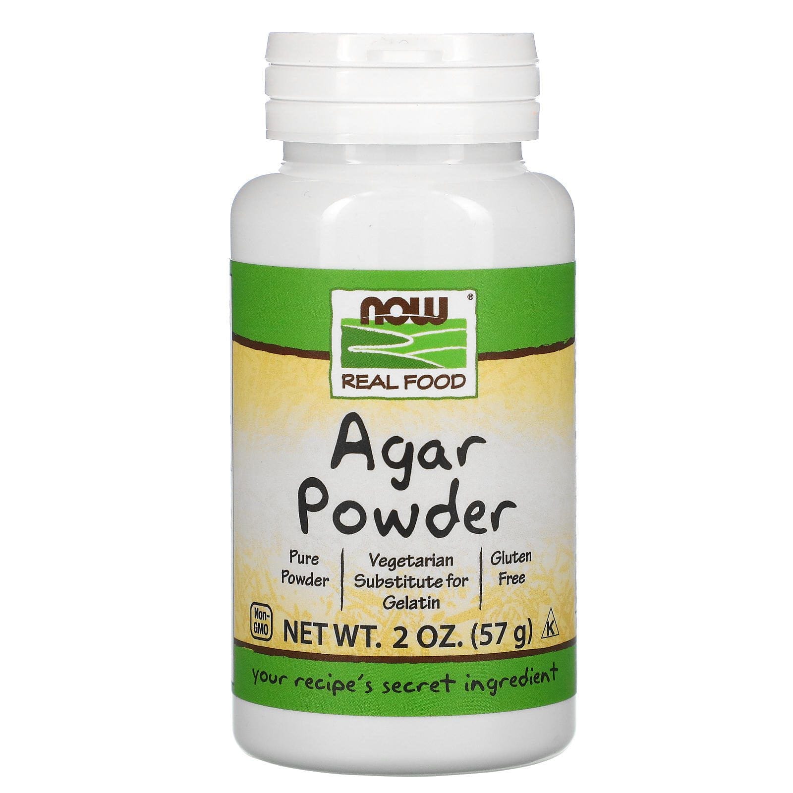 Now Foods, Healthy Foods, Agar en polvo, 2 oz (57 g)