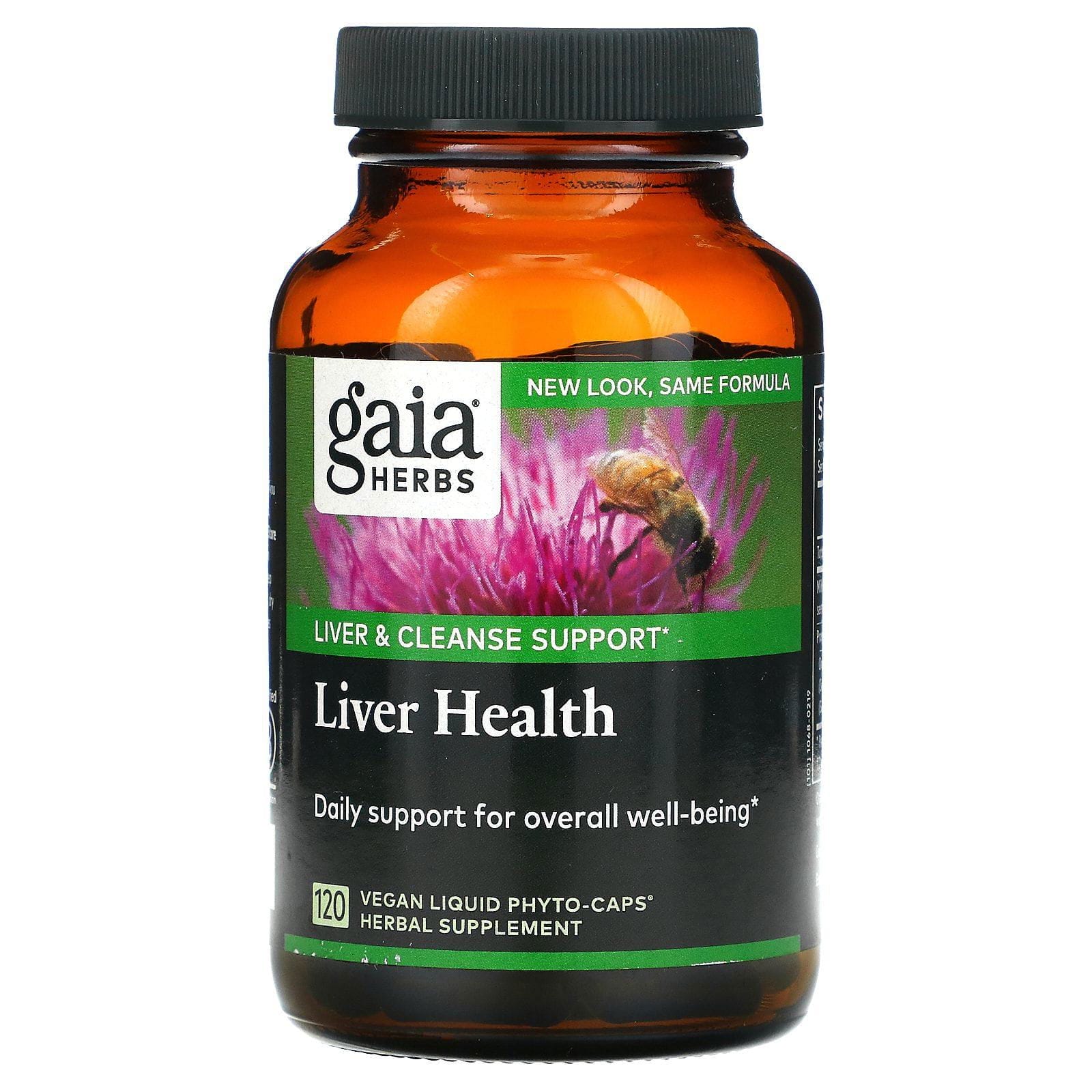 Gaia Herbs, Liver Health, 120 Vegan Liquid Phyto-Caps