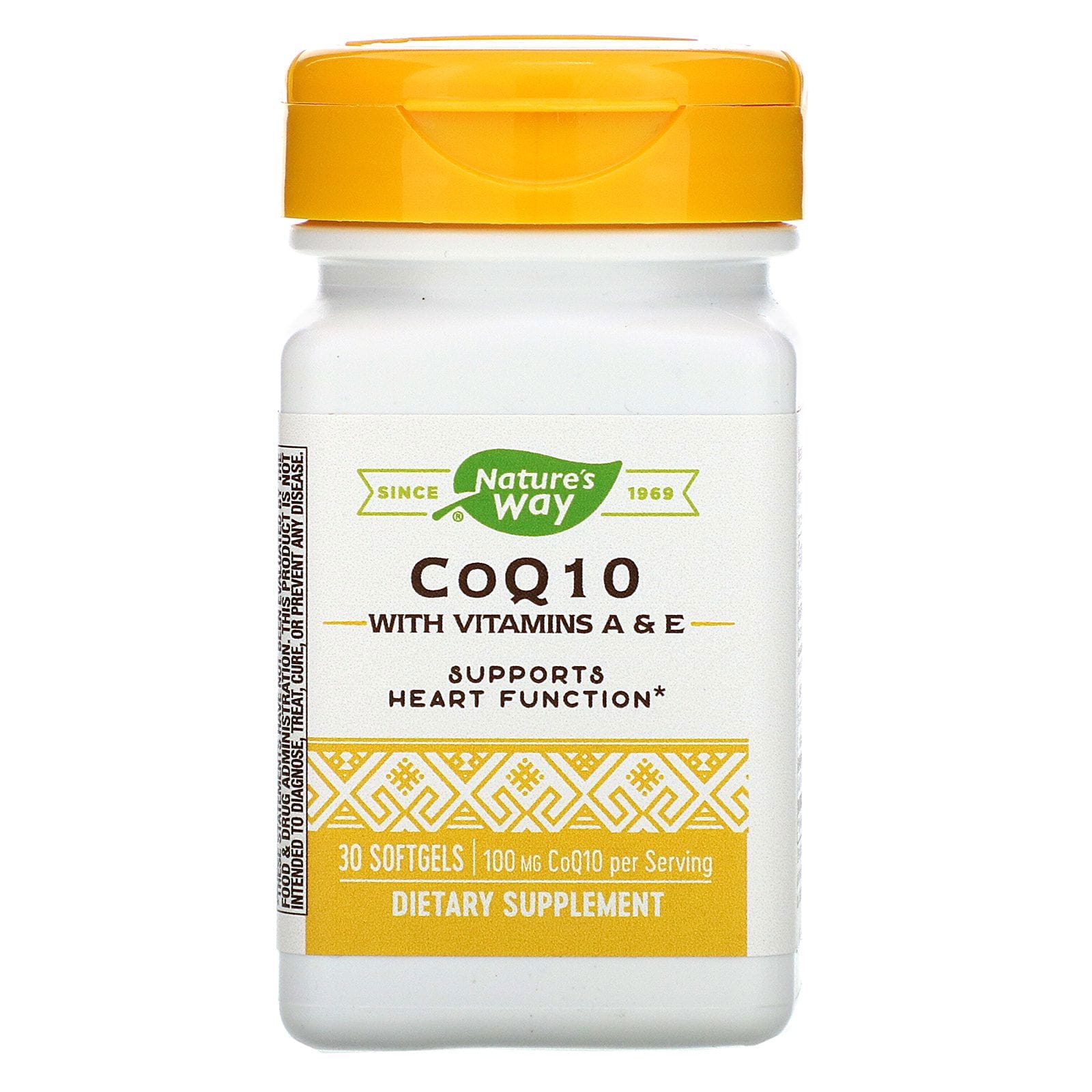 Nature's Way, CoQ10, 100 mg, 30 Capsulas de Gel Suave