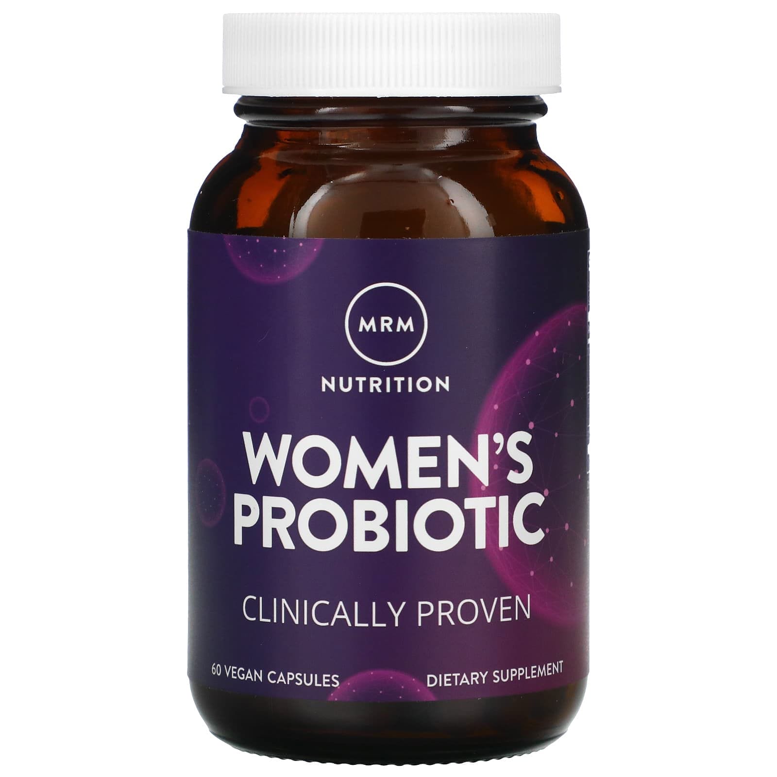 MRM Nutrition, Probiótico para mujeres, 60 cápsulas veganas