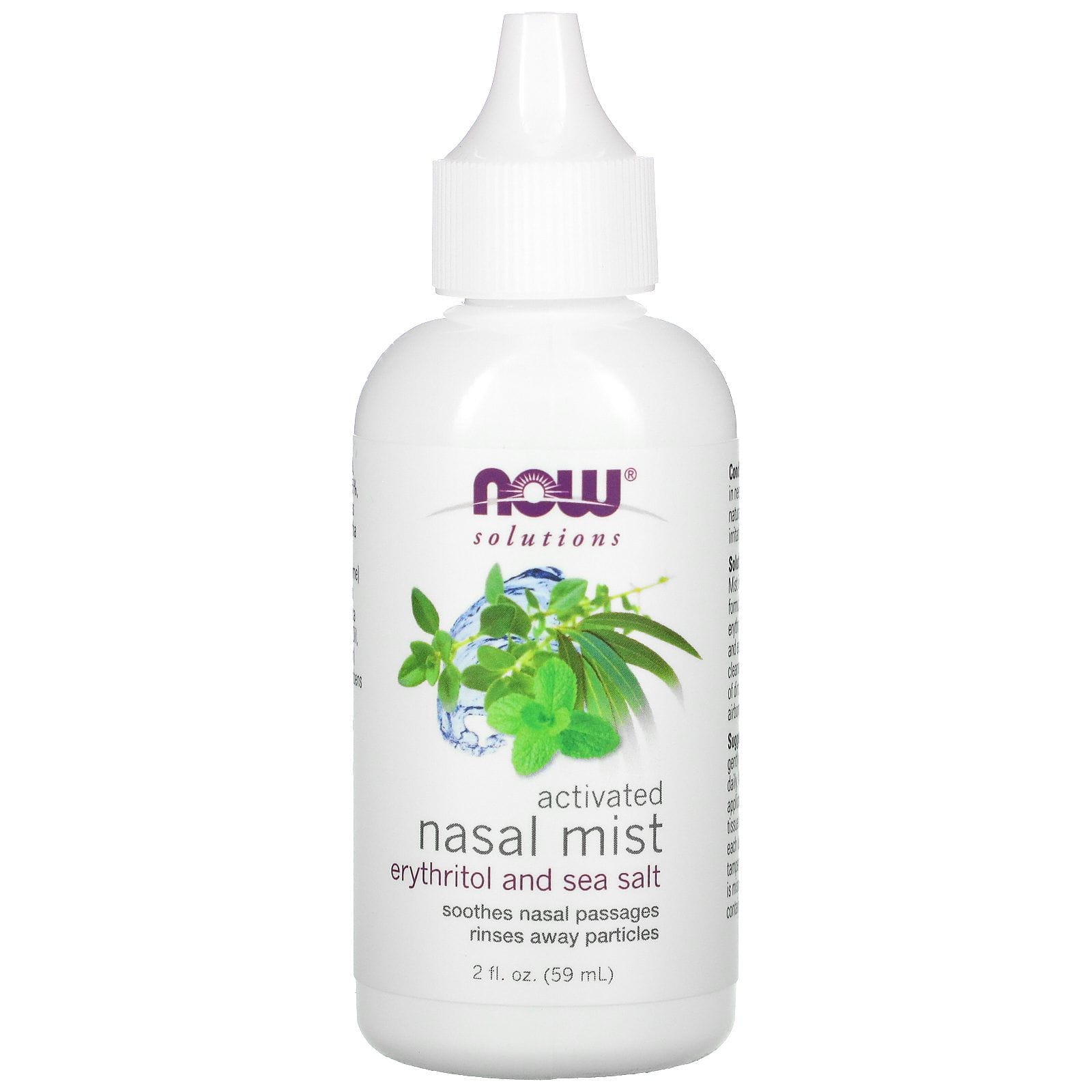 Now Foods, Solutions, Spray nasal activado, 59 ml (2 oz. líq.)
