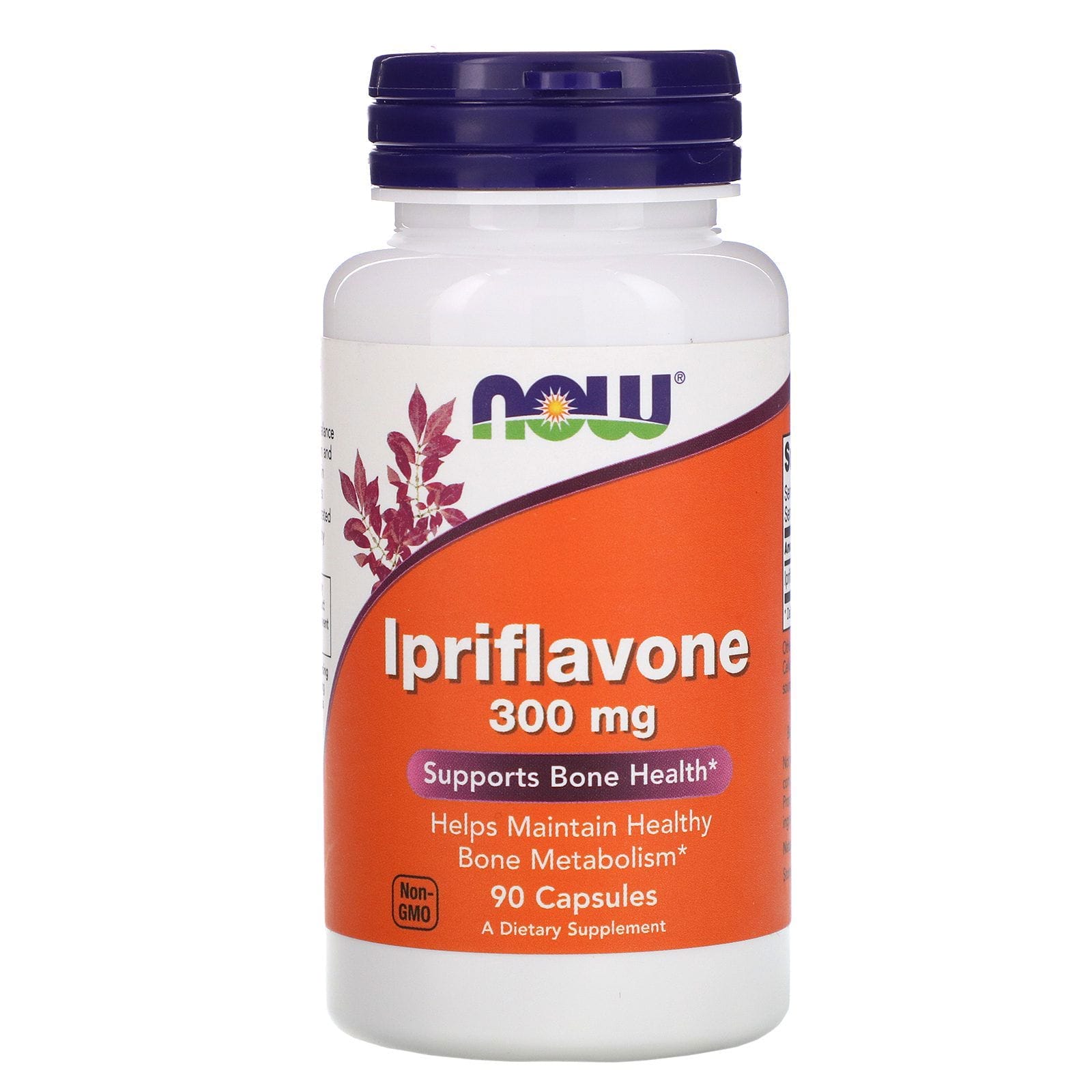 Now Foods, Ipriflavona, 300 mg, 90 cápsulas