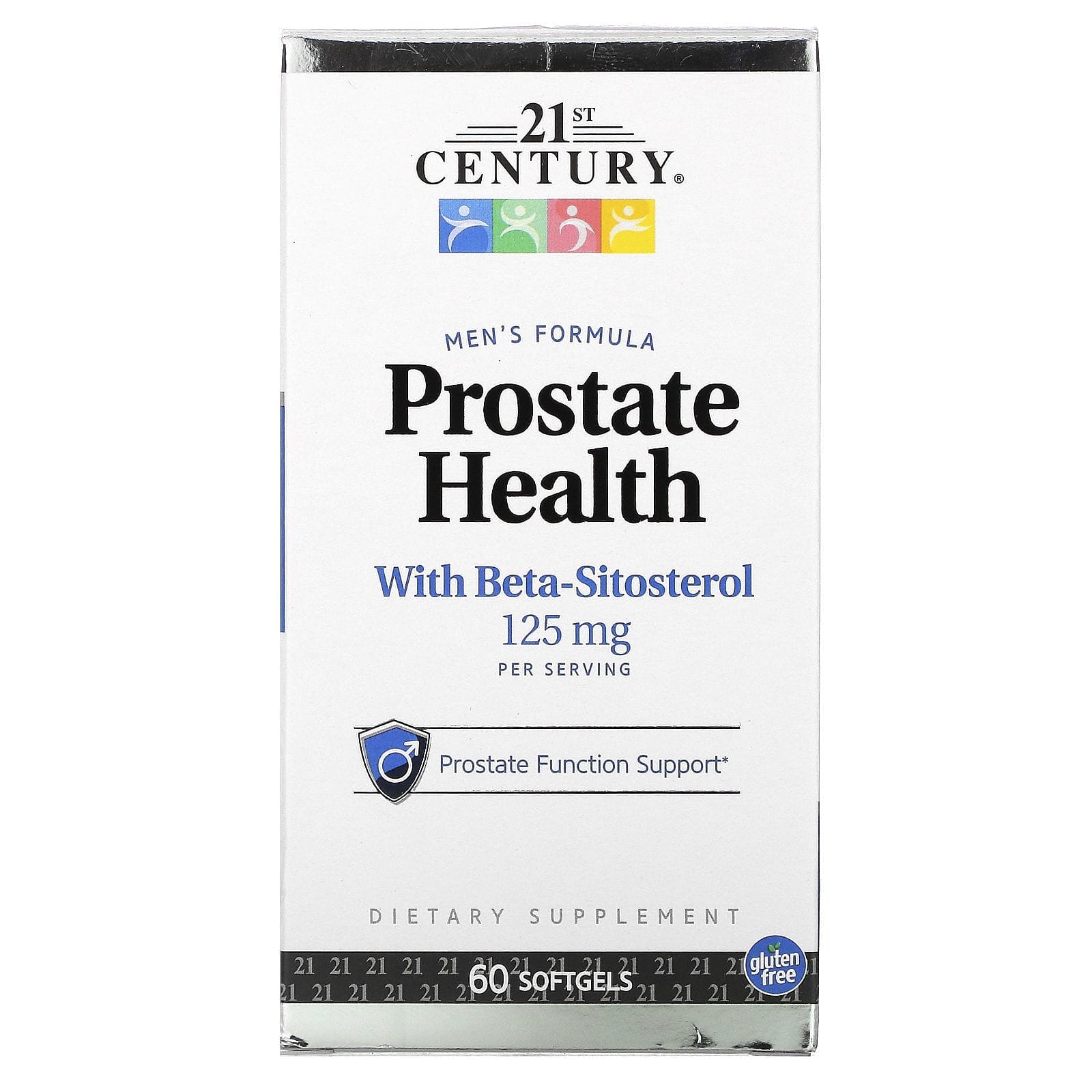 21st Century, Prostate Health con Beta-sitosterol, 125 g, 60 cápsulas blandas