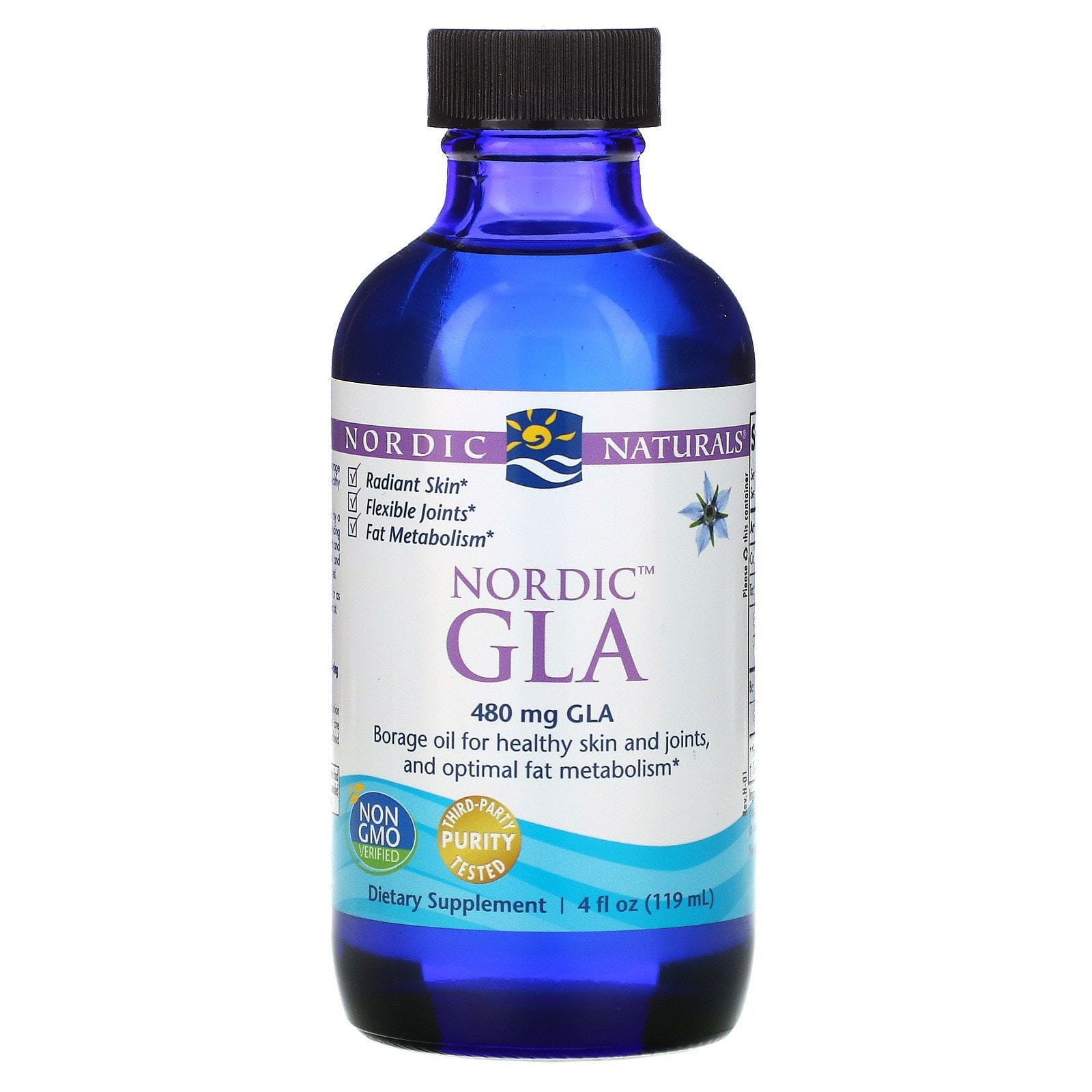 Nordic Naturals, GLA nórdico, 4 fl oz (119 ml)