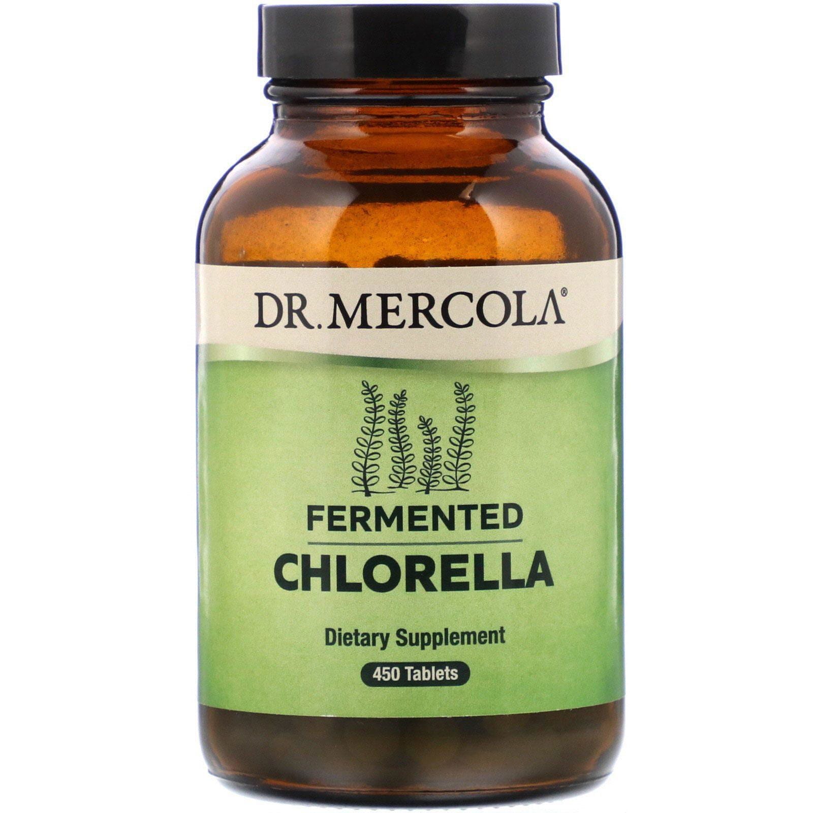 Dr. Mercola, Clorela Fermentada, 450 Comprimidos