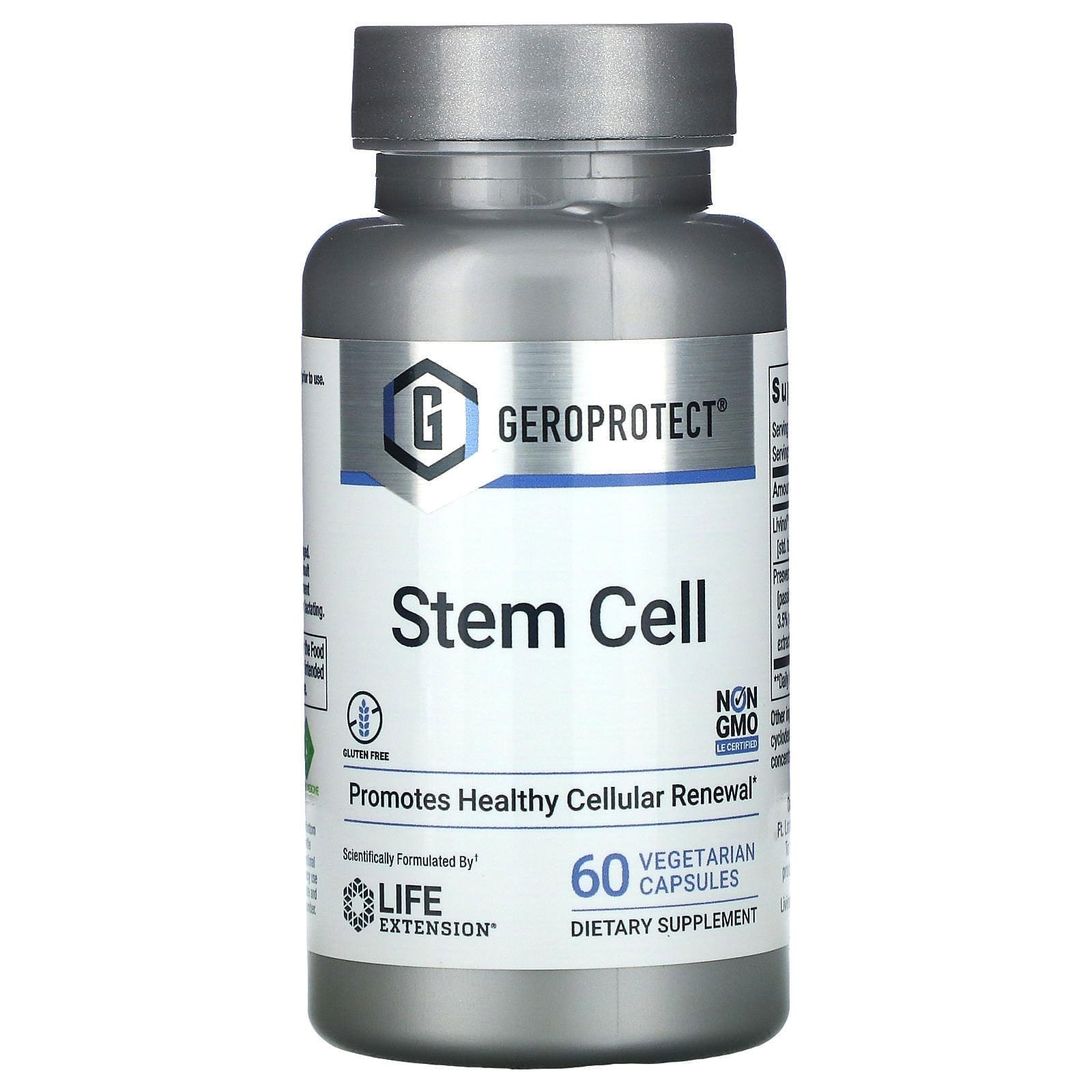 Life Extension, Geroprotect, Stem Cell, 60 Vegetarian Capsules*