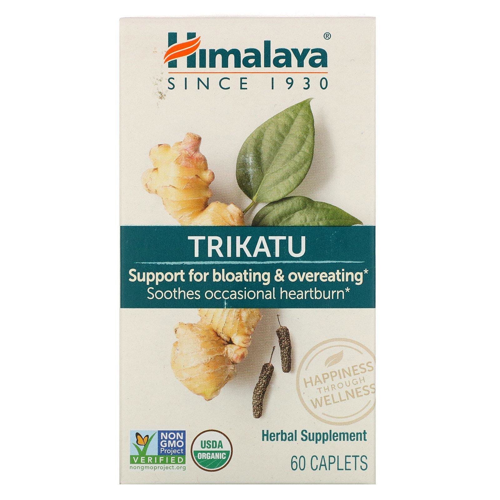 Himalaya, Trikatu, apoyo gástrico, 60 cápsulas
