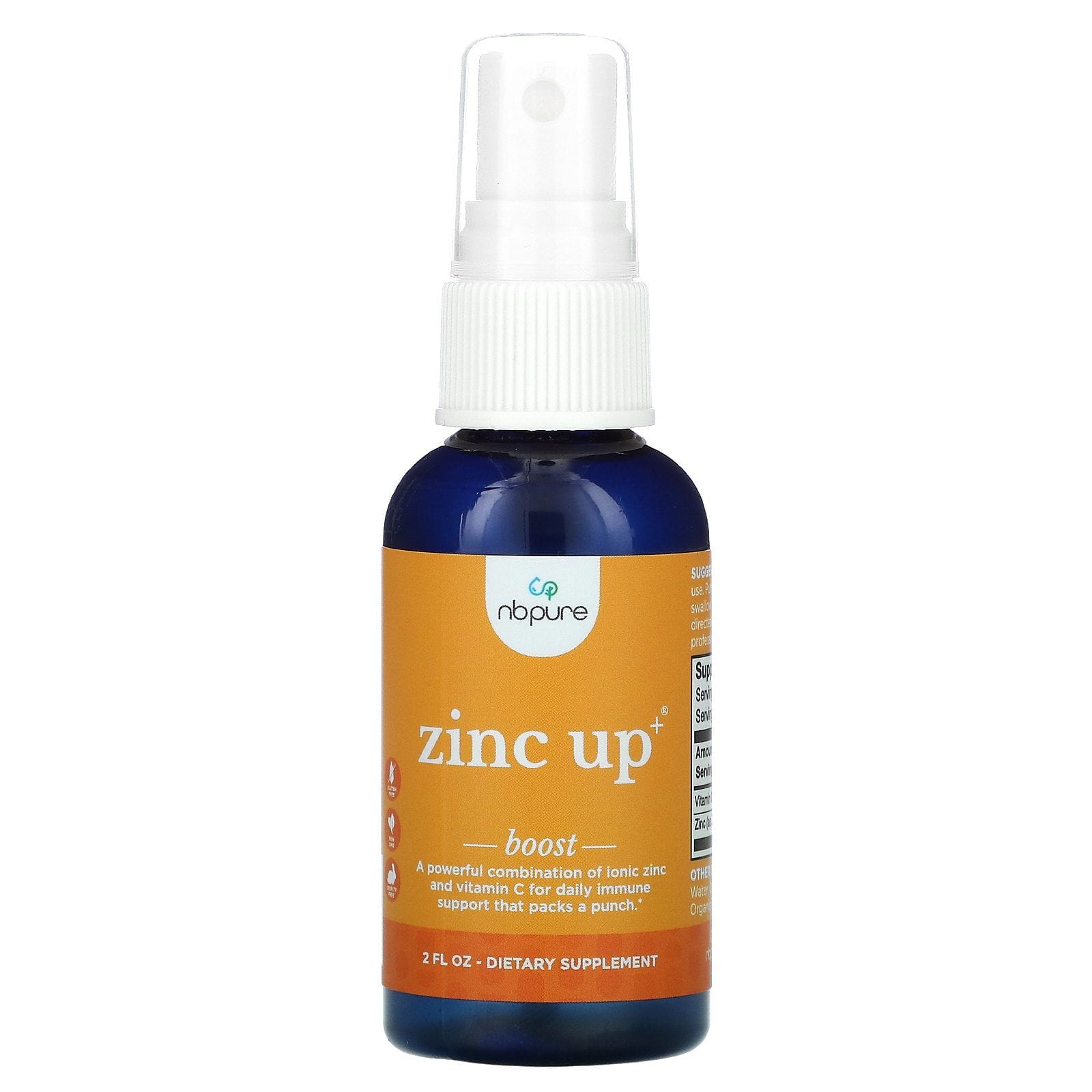 NB Pure, Zinc Up+, Immune Support Spray, 2 fl oz