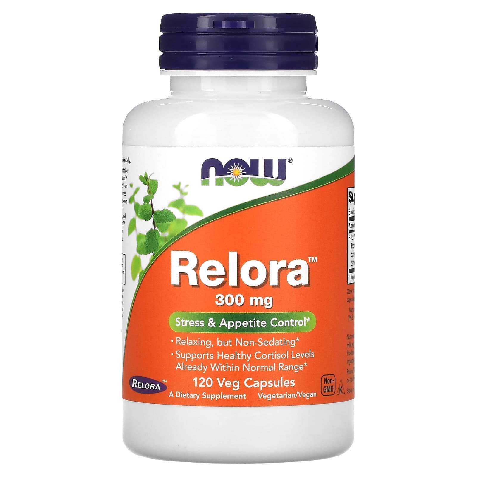 NOW Foods, Relora, 300 mg, 120 cápsulas vegetales
