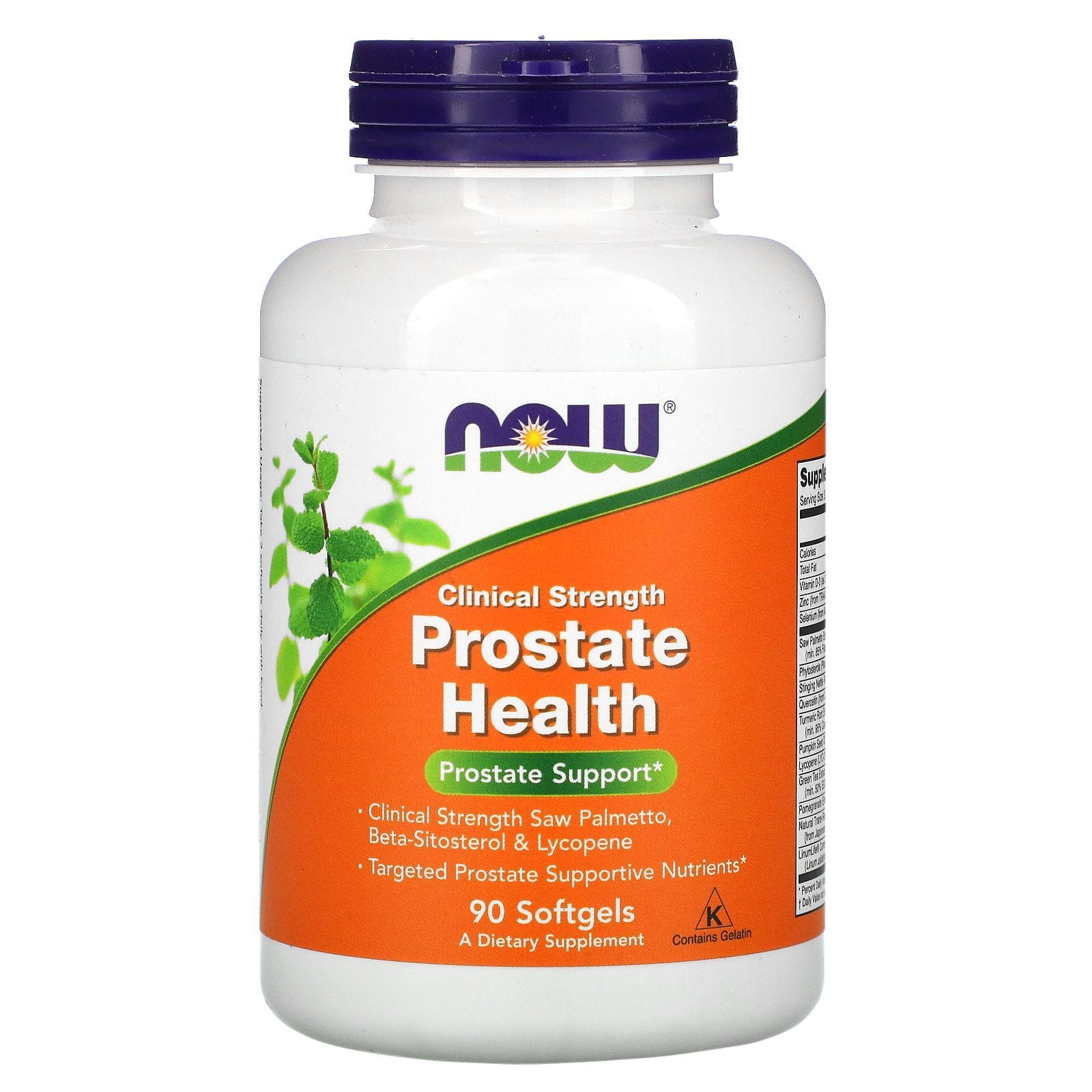 Now Foods, Próstata Saludable con Fuerza Clínica, 90 cápsulas de gel