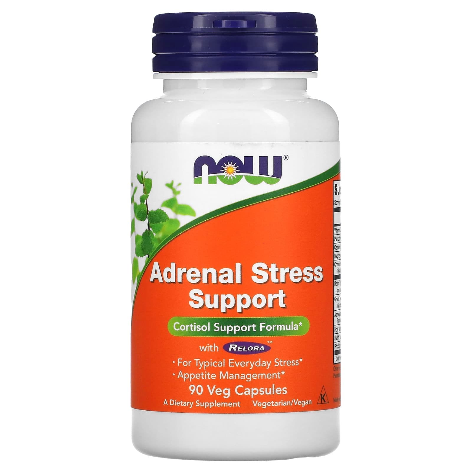 NOW Foods, Refuerzo de supercortisol, 90 cápsulas vegetales
