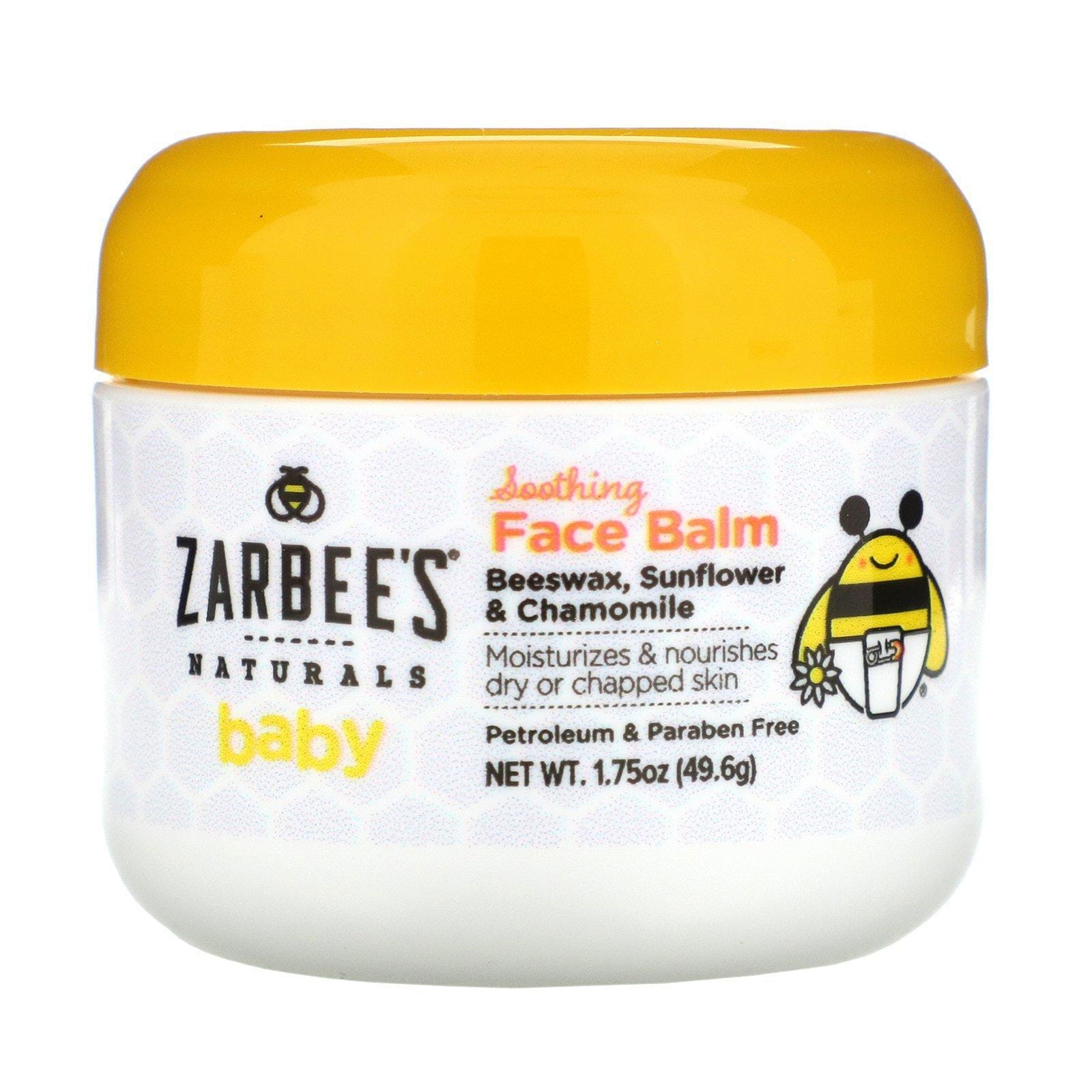 Zarbee's, Bálsamo suavizante para el rostro de bebés, 49,6 g (1,75 oz)