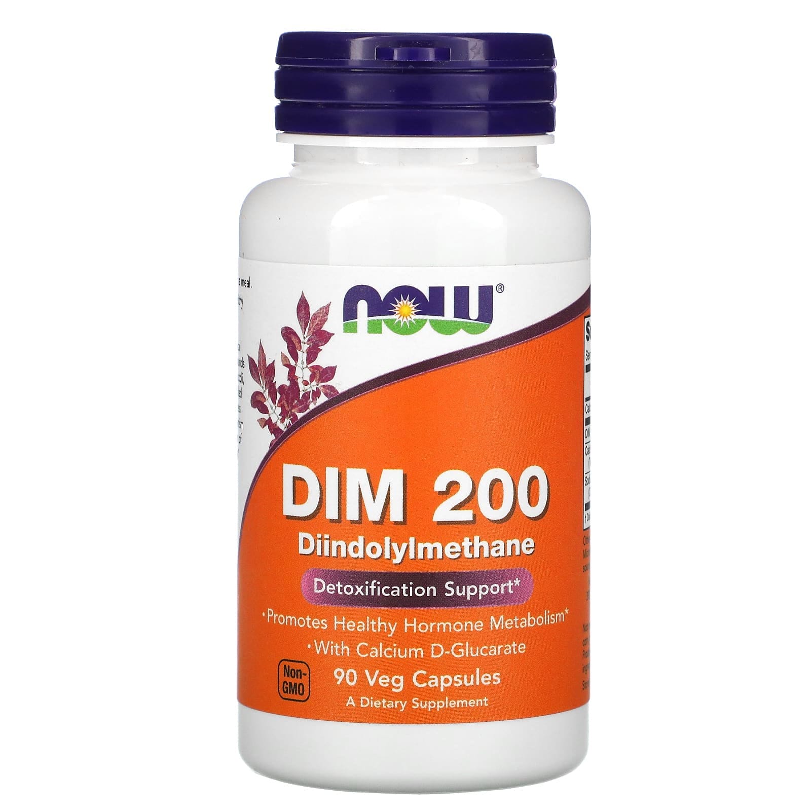 NOW Foods, DIM 200, 90 cápsulas vegetales