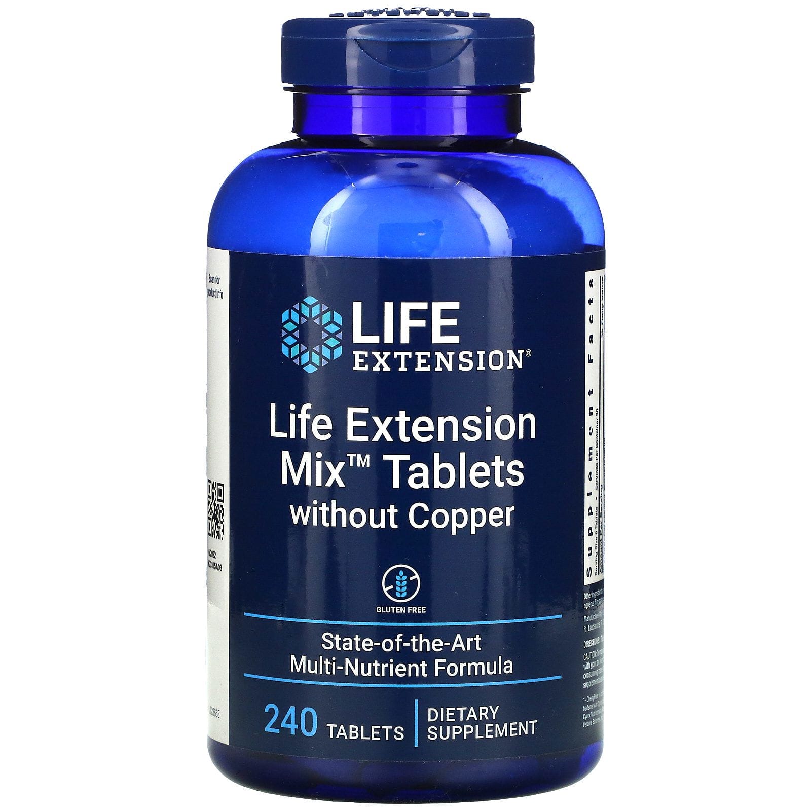 Life Extension, Life Extension Mix Tablets without Copper, 240 Tablets