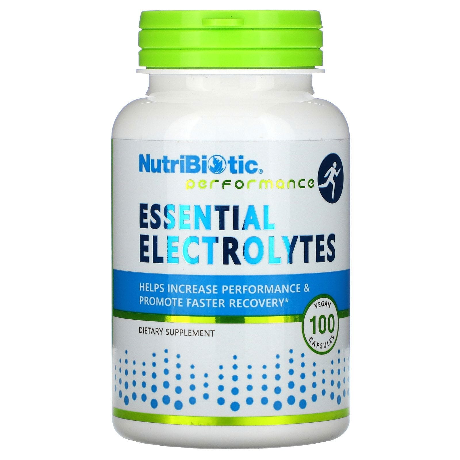 NutriBiotic, Electrolitos esenciales, 100 cápsulas veganas