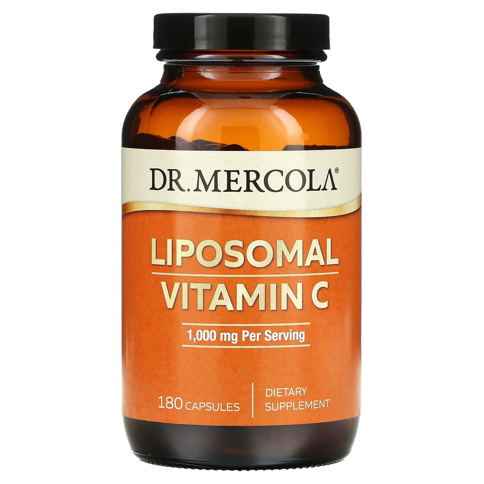 Dr. Mercola, Vitamina C liposomal, 500 mg, 180 cápsulas
