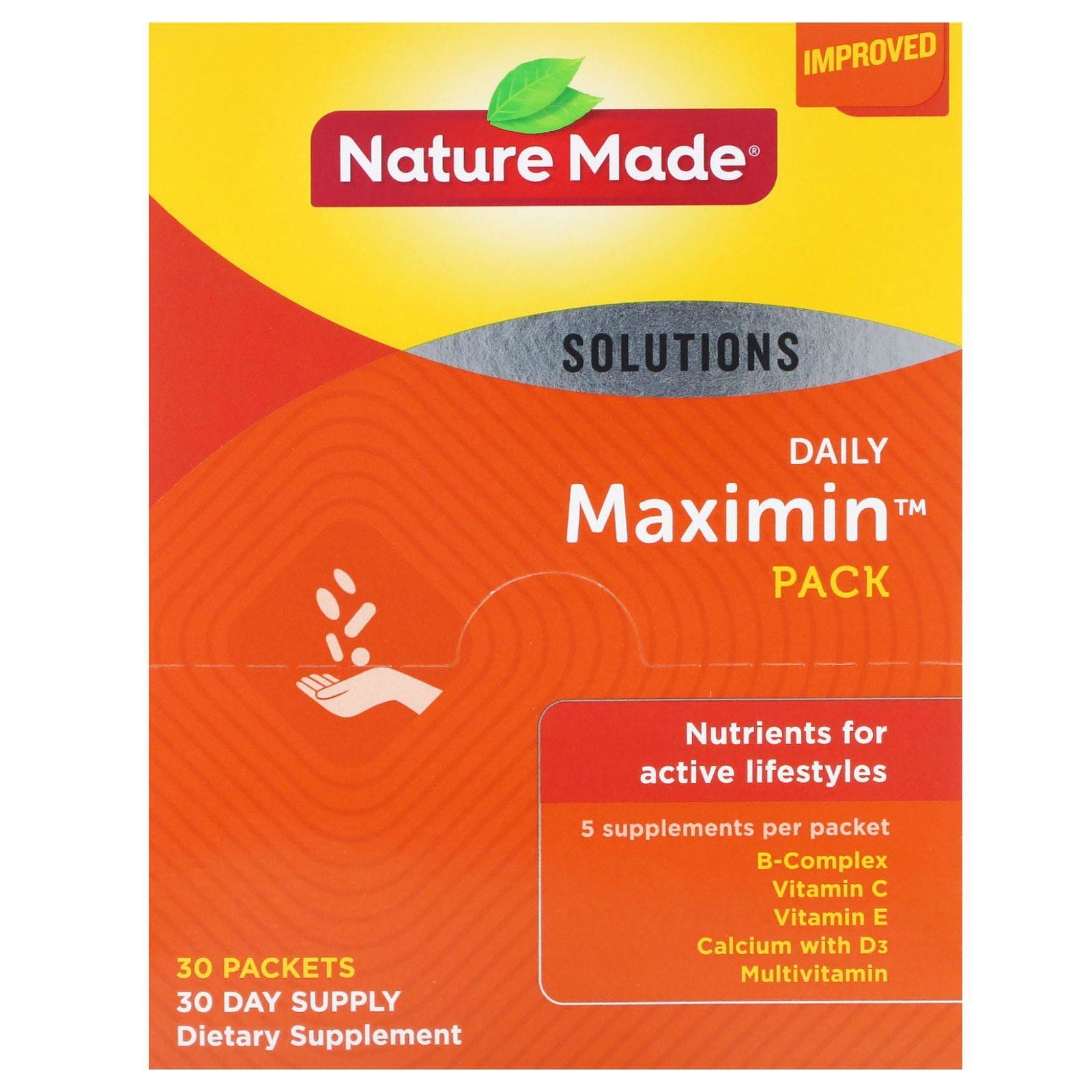 Nature Made, Daily Maximin Pack, 30 Packets