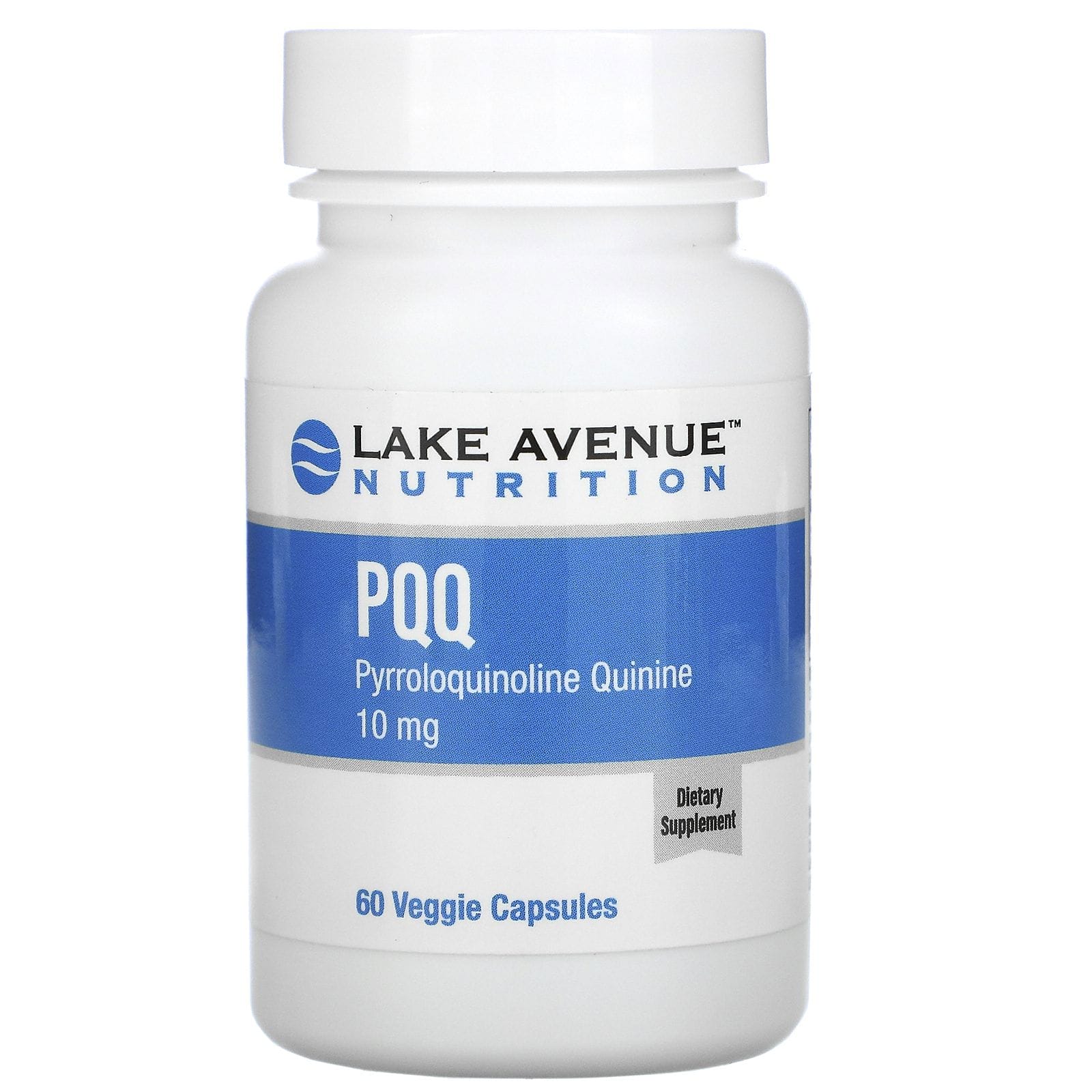 Lake Avenue Nutrition, PPQ (pirroloquinolina quinona), 10 mg, 60 cápsulas vegetales