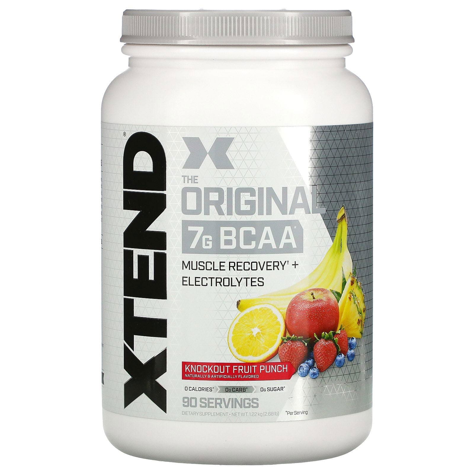 Xtend, El original, 7 g de BCAA, Poderoso ponche de frutas, 1,22 kg (2,68 lb)