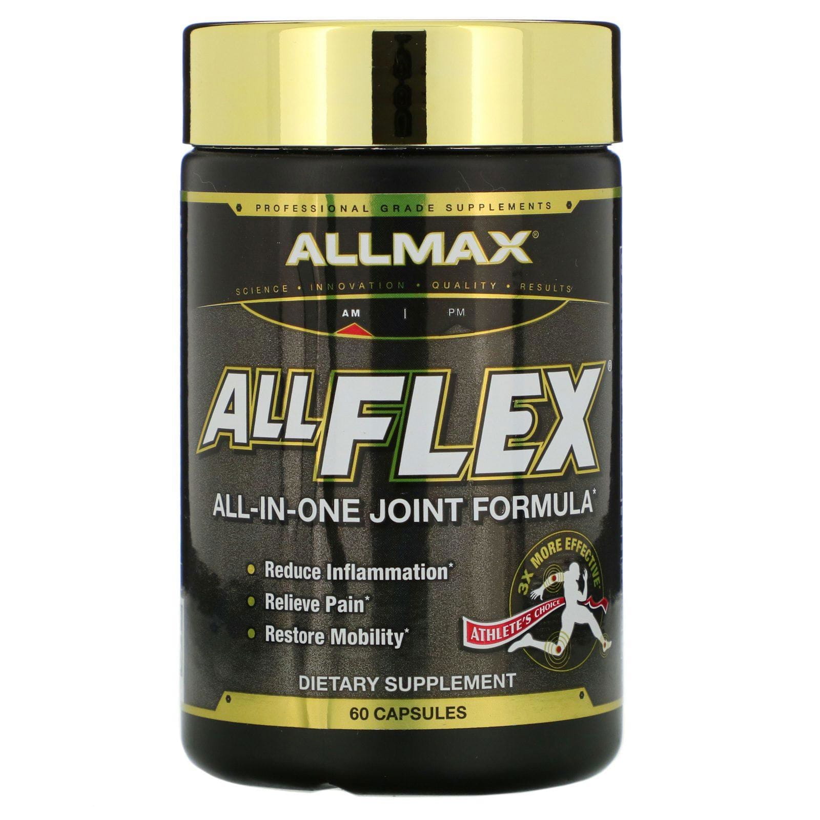 ALLMAX Nutrition, AllFlex, Fórmula para articulaciones todo en uno, 60 Cápsulas