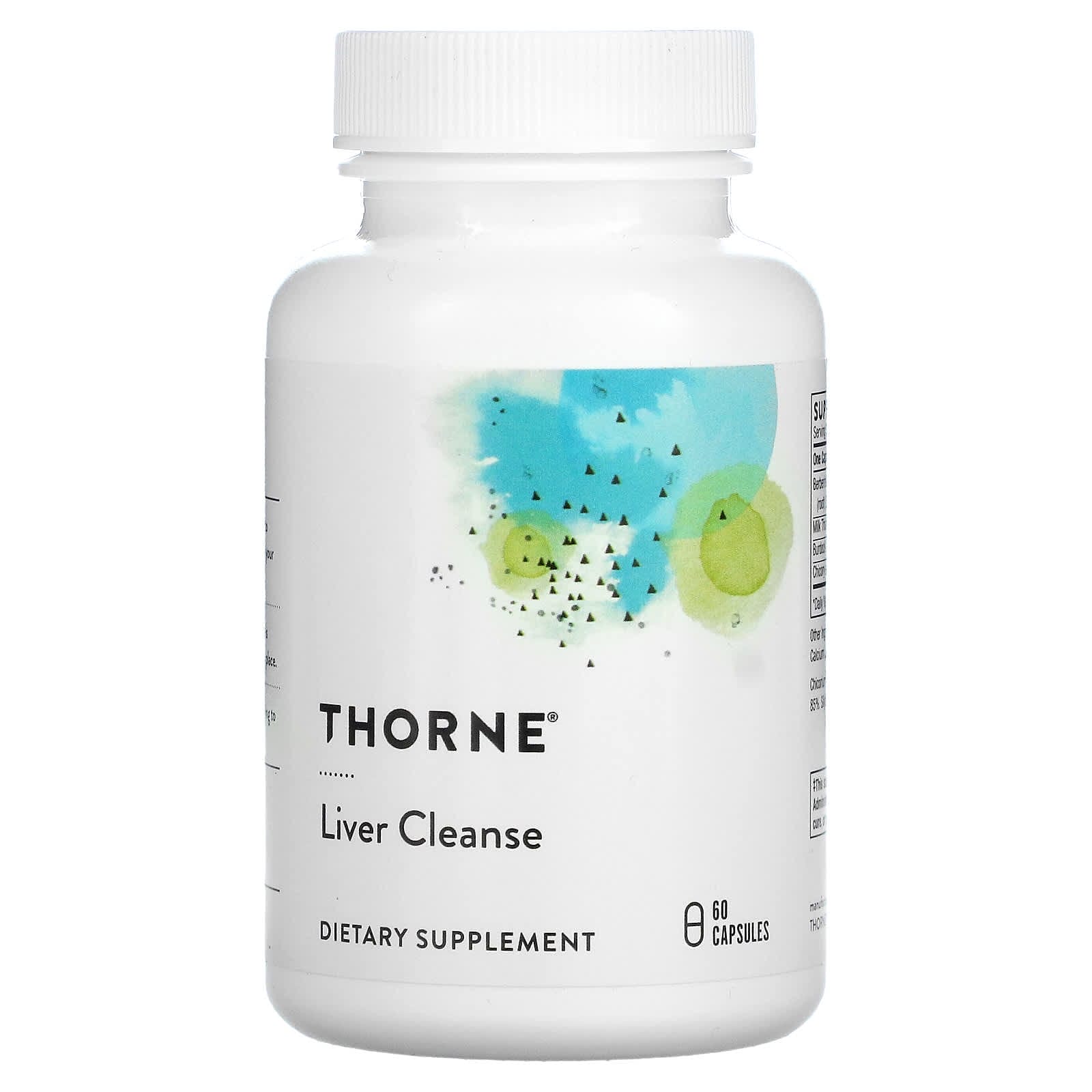 Thorne, Limpieza hepática, 60 cápsulas