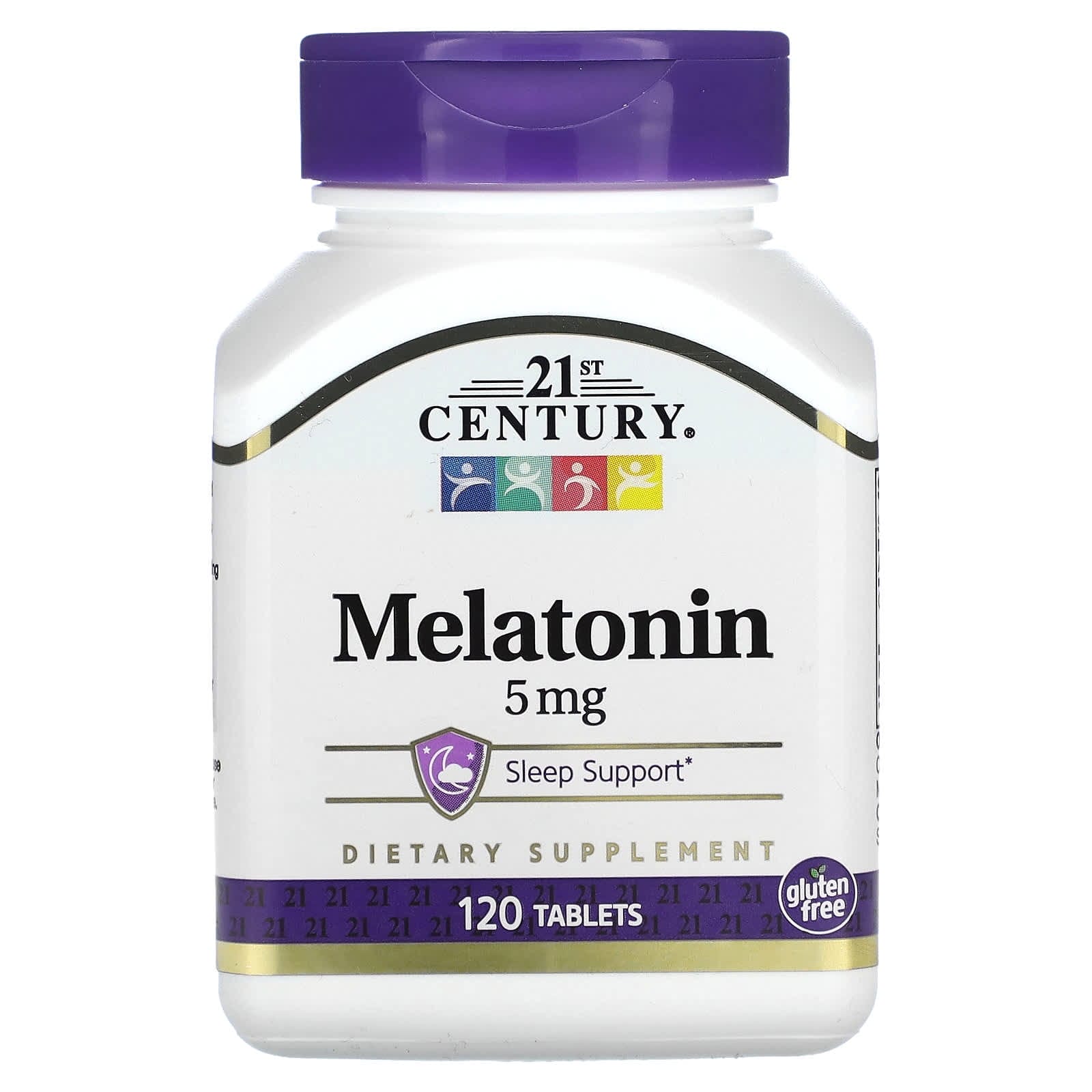 21st Century, Melatonina, 5 mg, 120 comprimidos