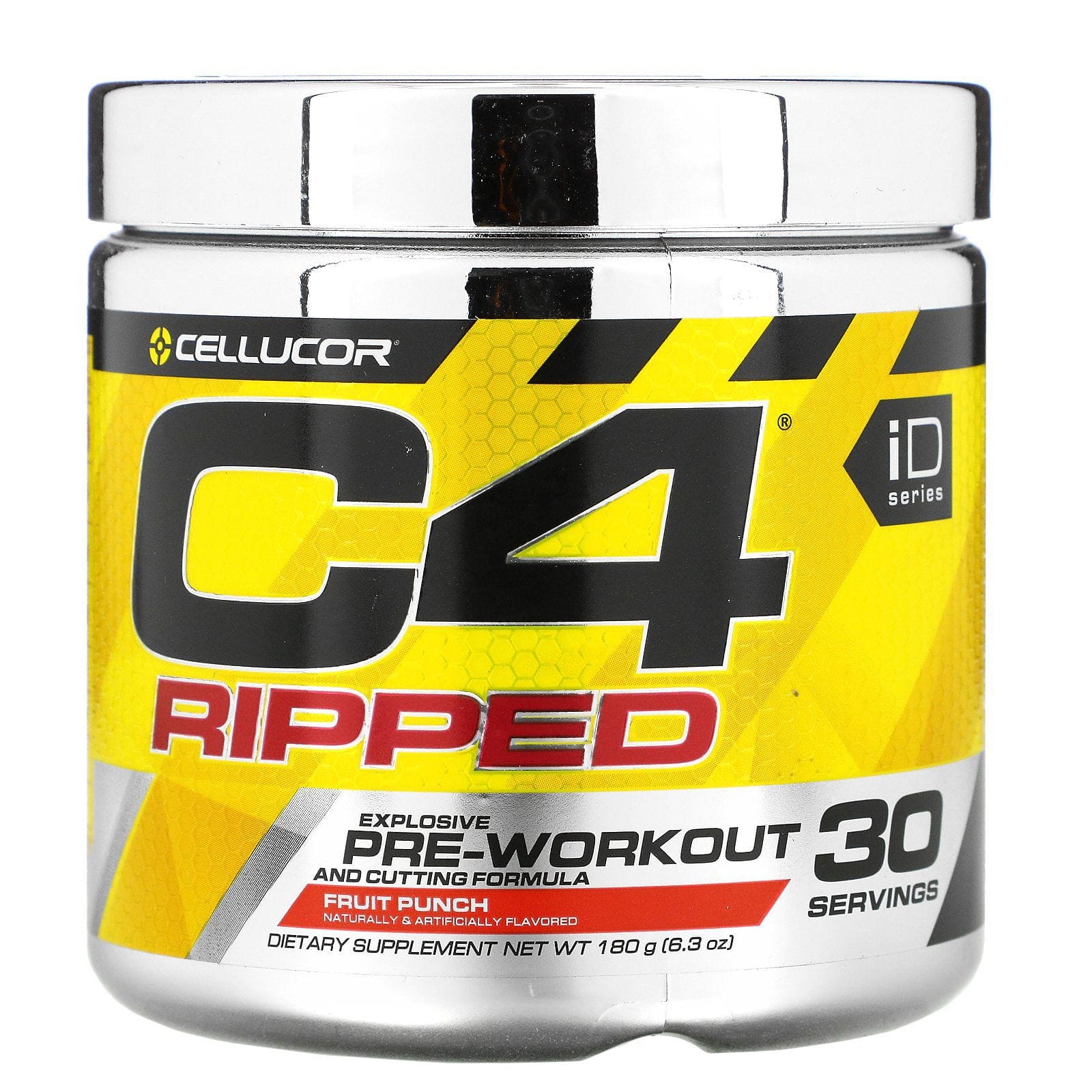 Cellucor, C4 Ripped, pre-entrenamiento, 6,34 oz (180 g)