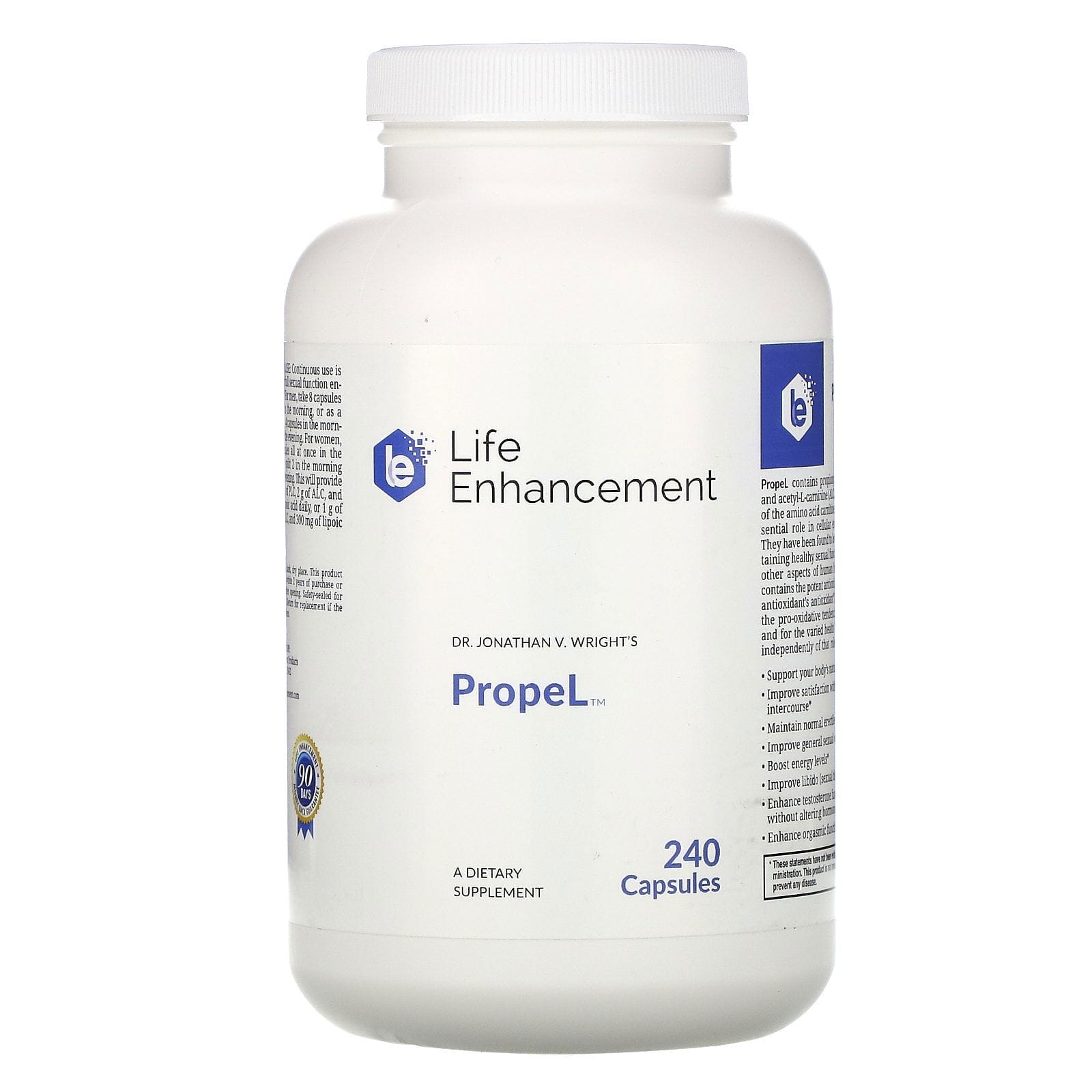 Life Enhancement, Propel, 240 Cápsulas