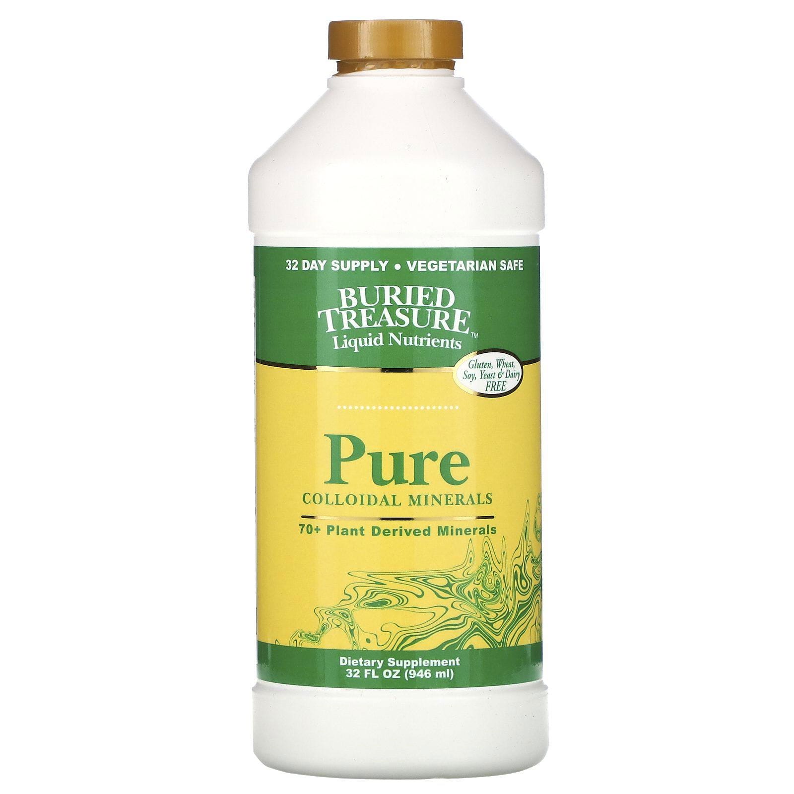 Buried Treasure, Nutrientes líquidos, minerales coloidales puros, 946 ml (32 fl oz)