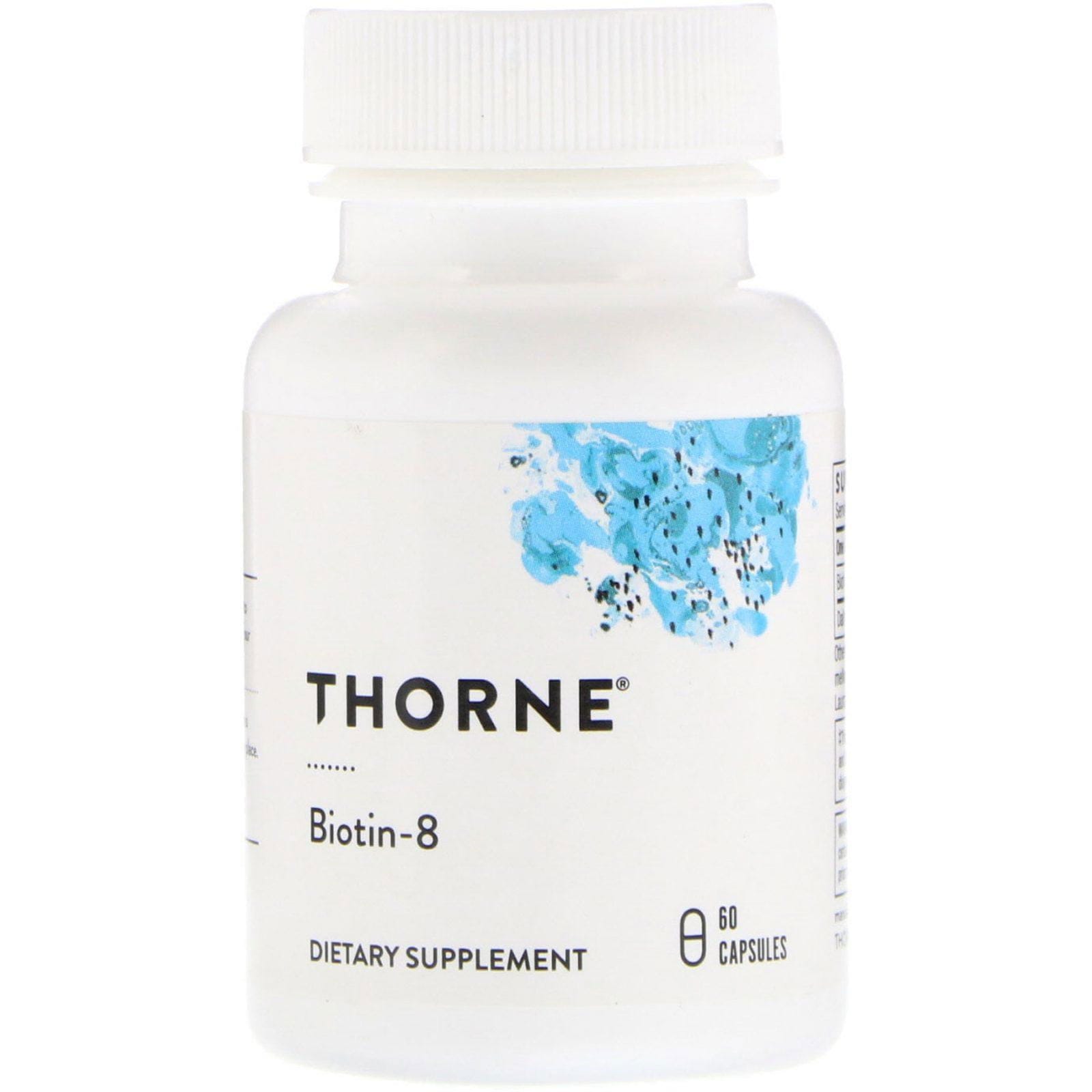 Thorne Research, Biotina-8, 60 Cápsulas