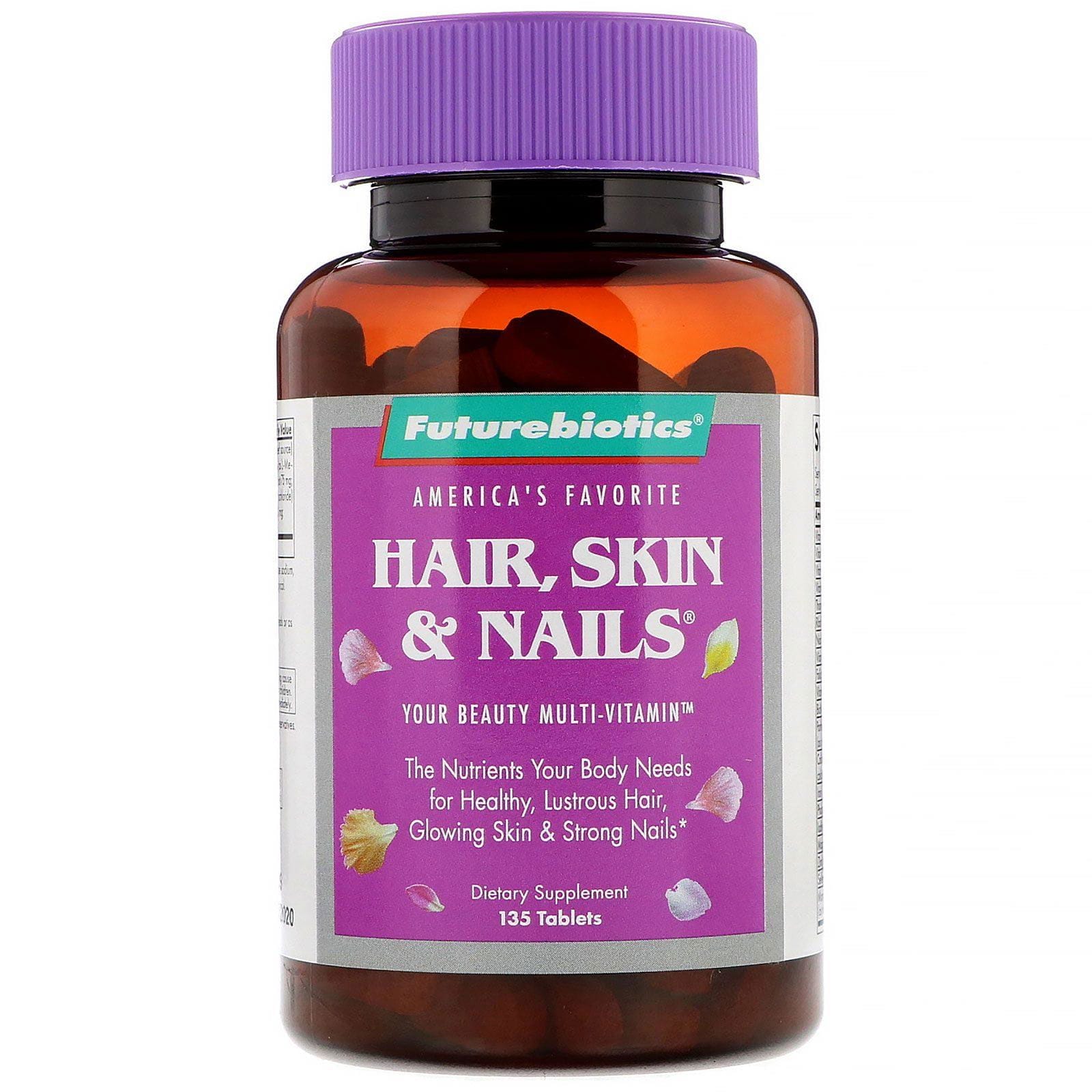 FutureBiotics, Cabello, Piel & Uñas, 135 Tabletas