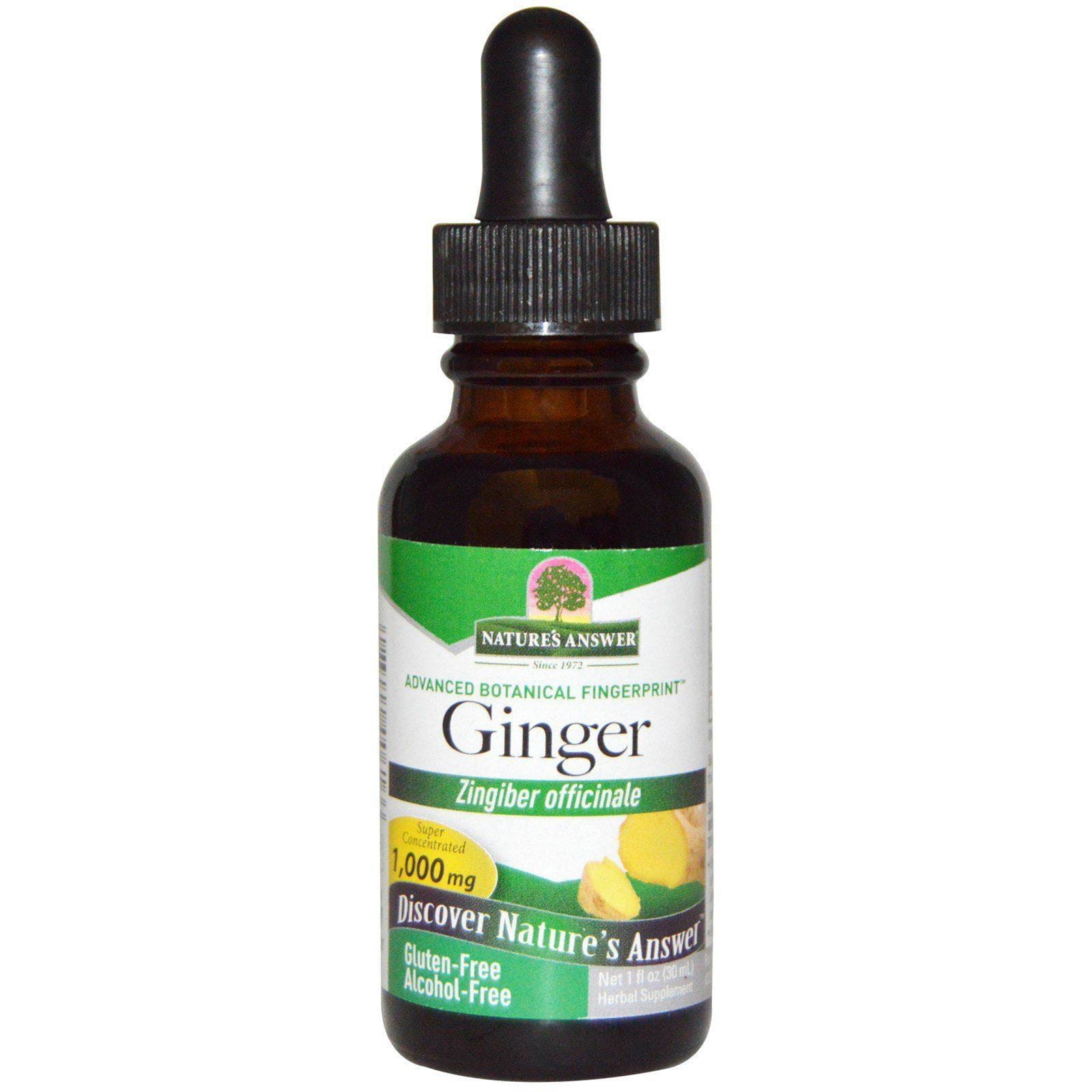 Nature's Answer, Raíz de genciana amarilla, 2 fl oz (60 ml)