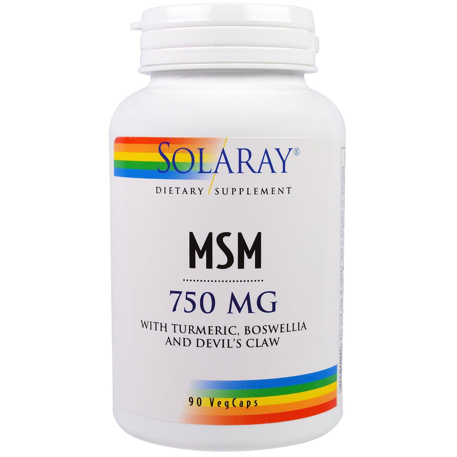 Solaray, MSM, 750 mg, 90 Veg Caps