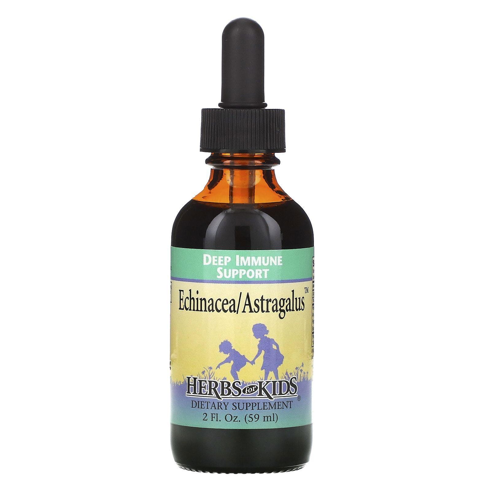 Herbs for Kids, Herbs for Kids, Suplemento alimentario, Equinácea y Astragalus, 59 ml (2 oz. líq.)