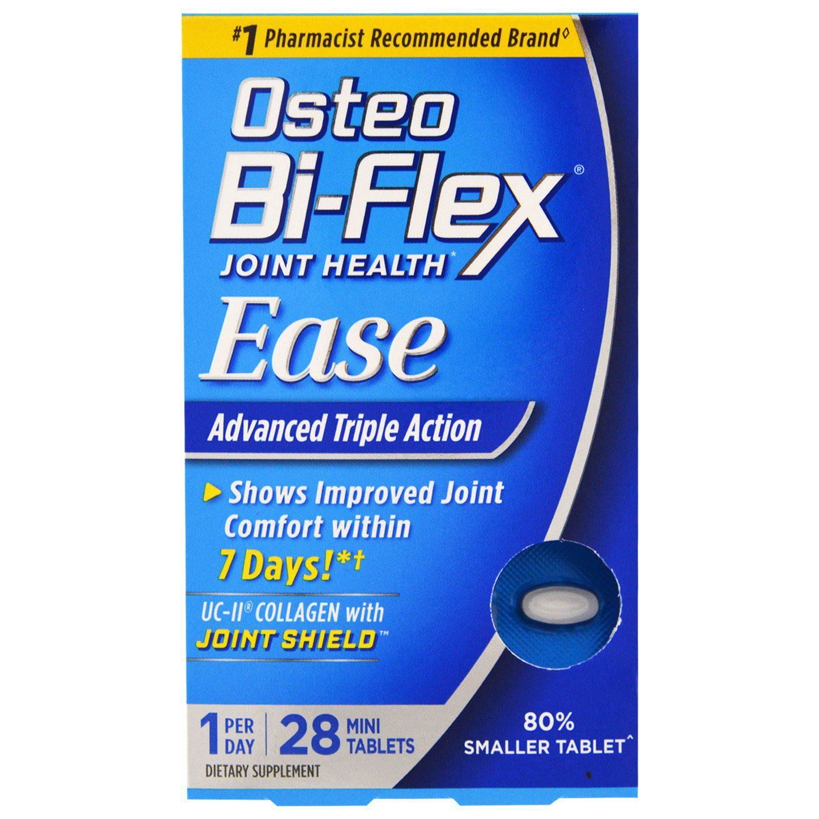 Osteo Bi-Flex, Osteo Bi flexibilidad , alivio, fórmula de colágeno UC-II, 28 mini comprimidos