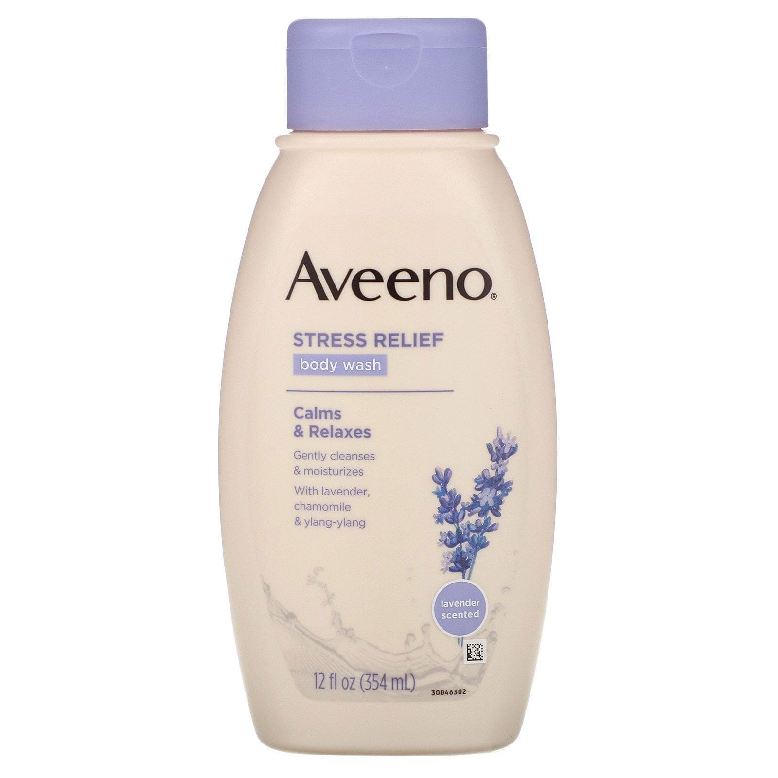 Aveeno, Active Naturals, Stress Relief Body Wash, 12 fl oz