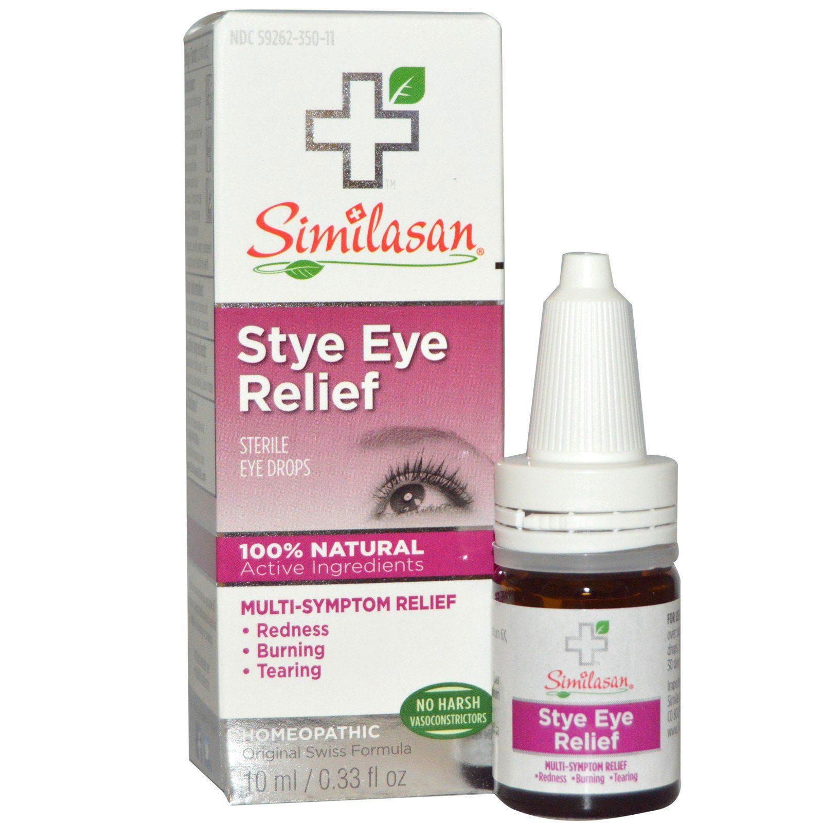 Similasan, Stye Alivio de los Ojos, Gotas Esterilizadas para Ojos, 0.33 fl oz (181.5 g)