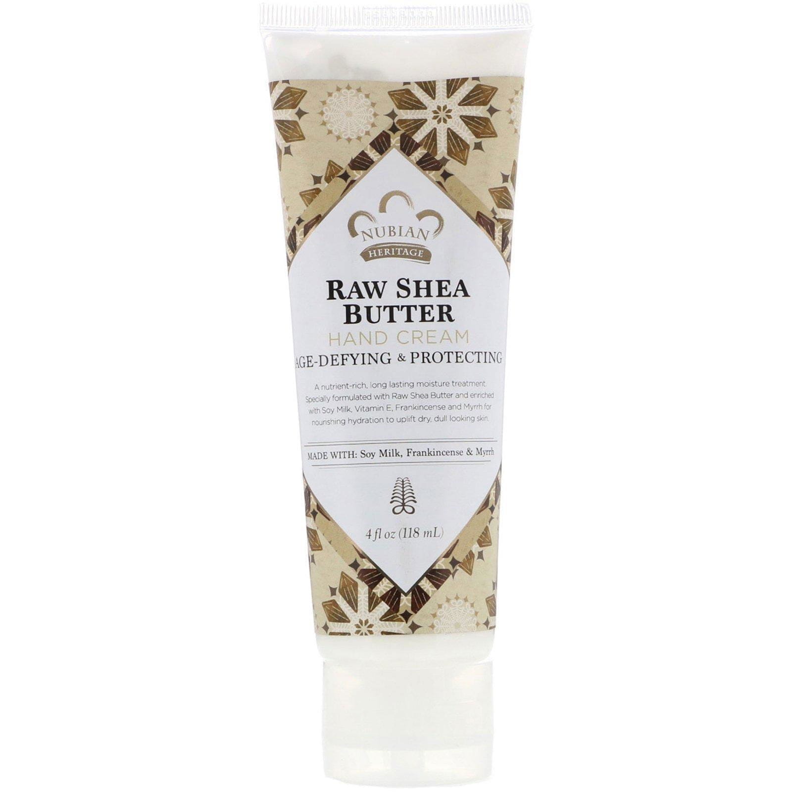 Nubian Heritage, Crema de Manos, manteca cruda de karité, 118 ml