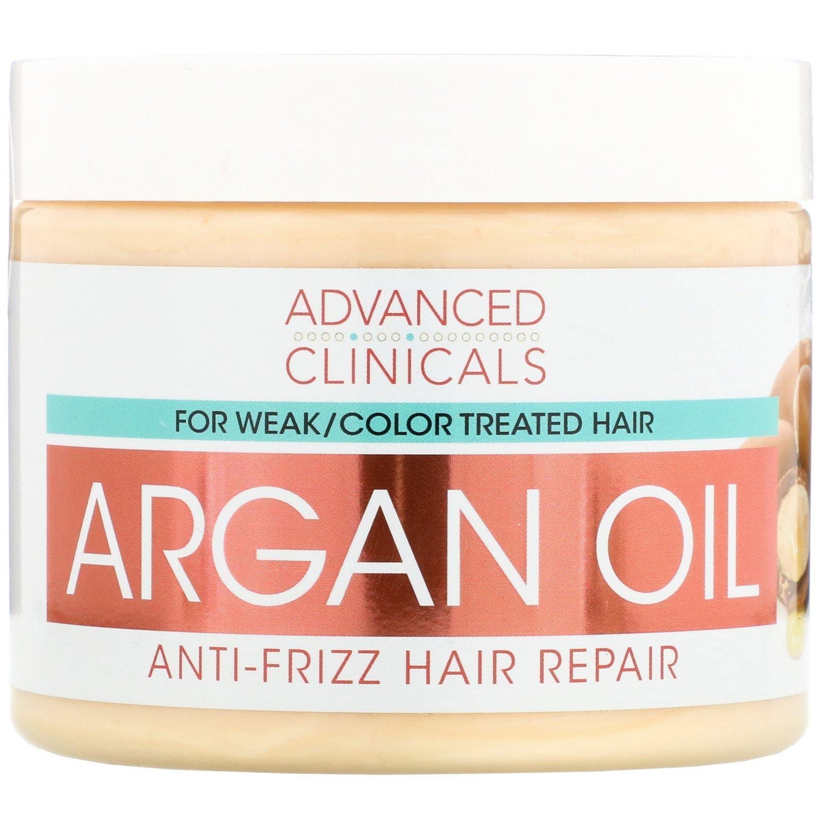 Advanced Clinicals, Argan Oil, Anti-Frizz Hair Repair, 12 fl oz (355 ml)