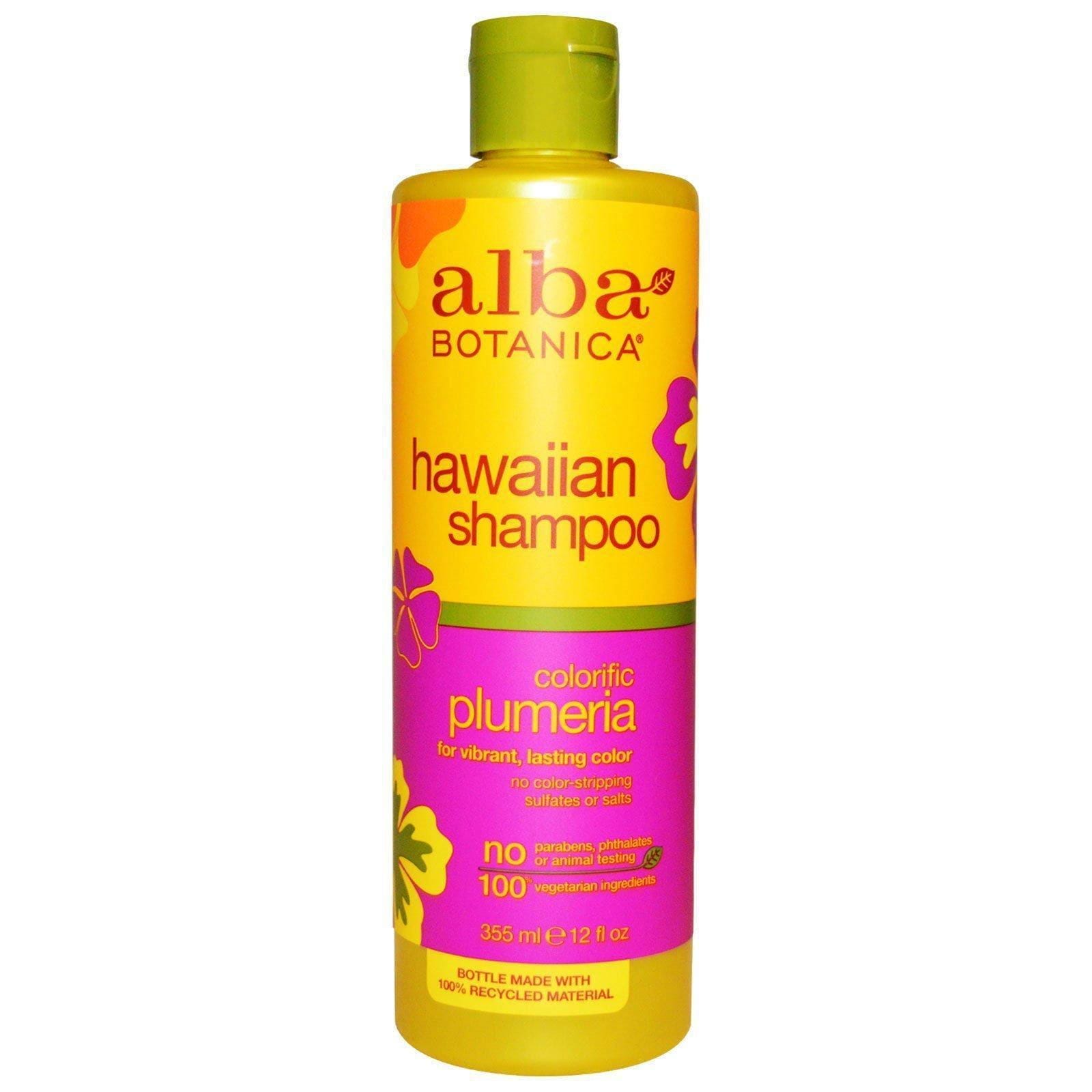 Alba Botanica, Shampoo Hawaiano, Colorific Plumeria, 12 fl oz (355ml)